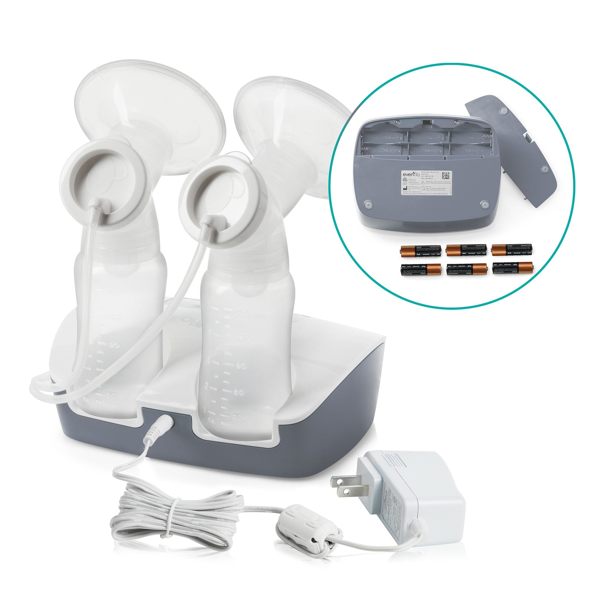 Double Electric Breast Pump Evenflo Advanced - image 4