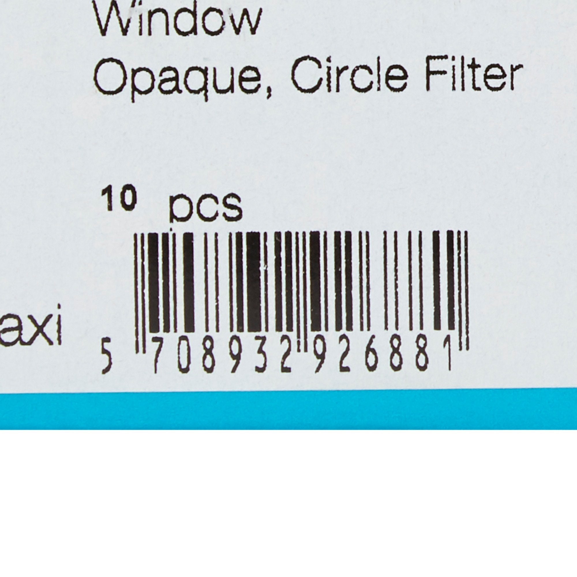 SenSura® Mio One-Piece Drainable Clear / Opaque Filtered Ostomy Pouch, Maxi Length, 3/8 to 2-1/8 Inch Stoma (10 Units)