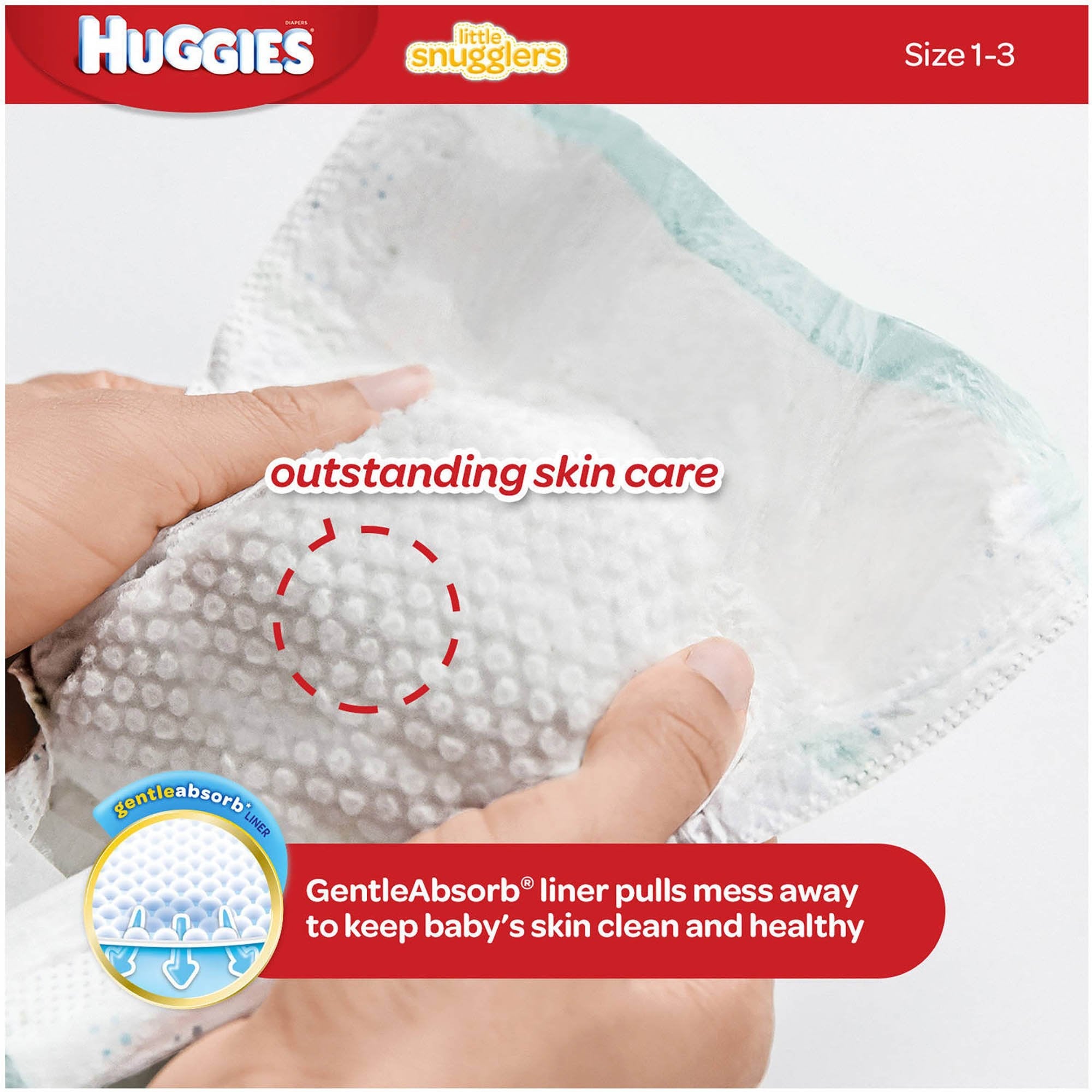 Huggies® Little Snugglers Diaper, Size 1 (20 Units)