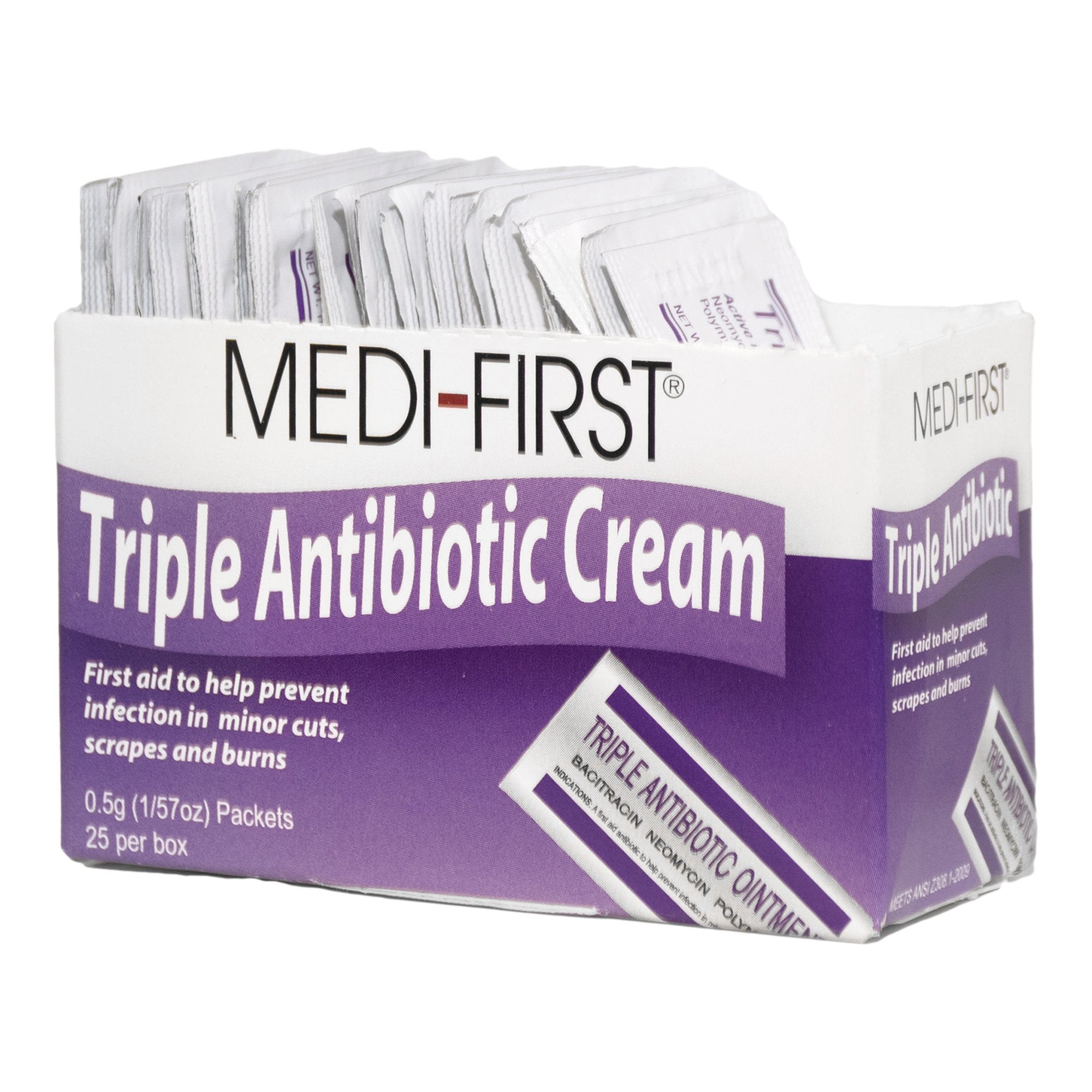 Medi-First® Bacitracin / Neomycin / Polymyxin B First Aid Antibiotic (25 Units)