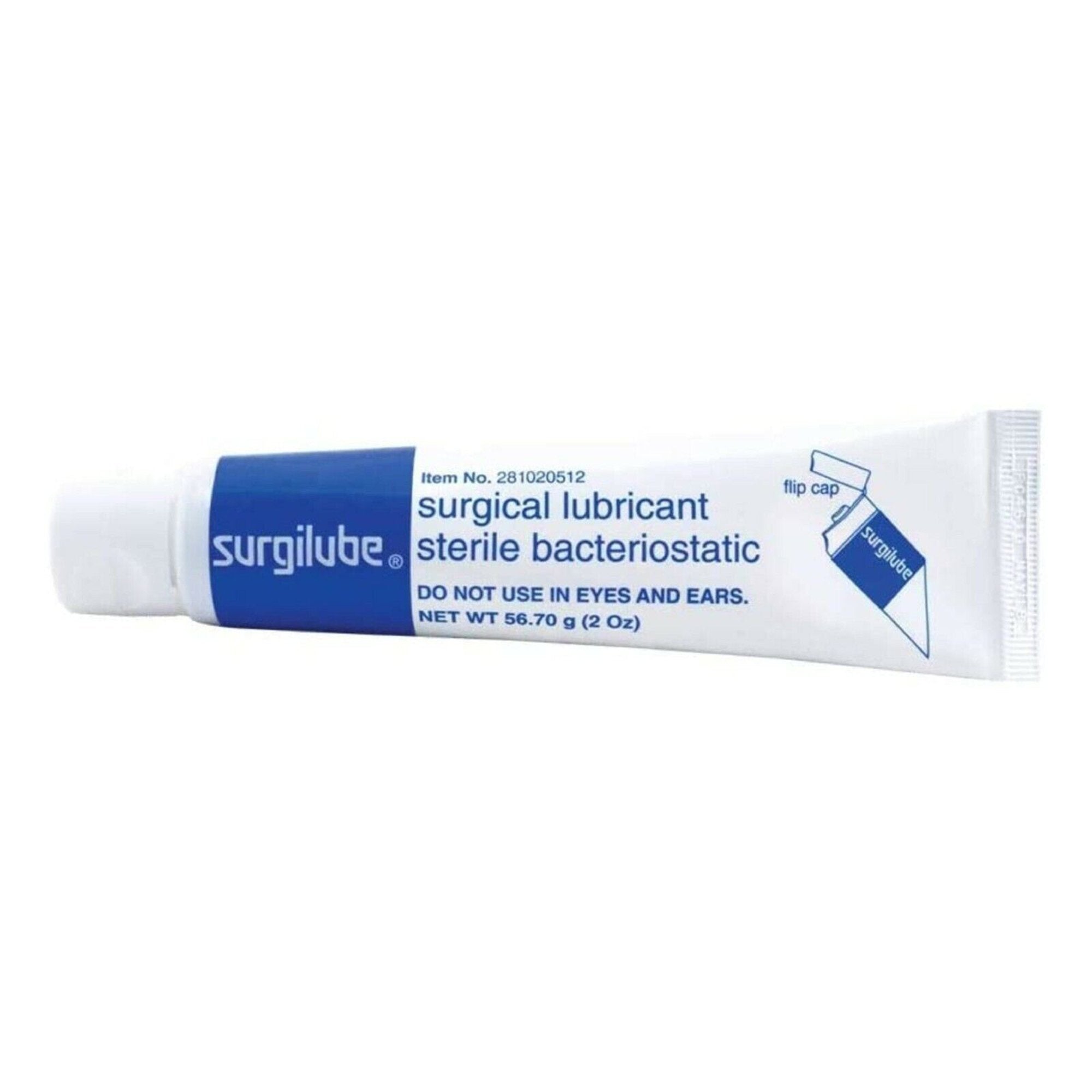 Surgilube® Lubricating Jelly - Carbomer free, 2-ounce tube (12 Units)