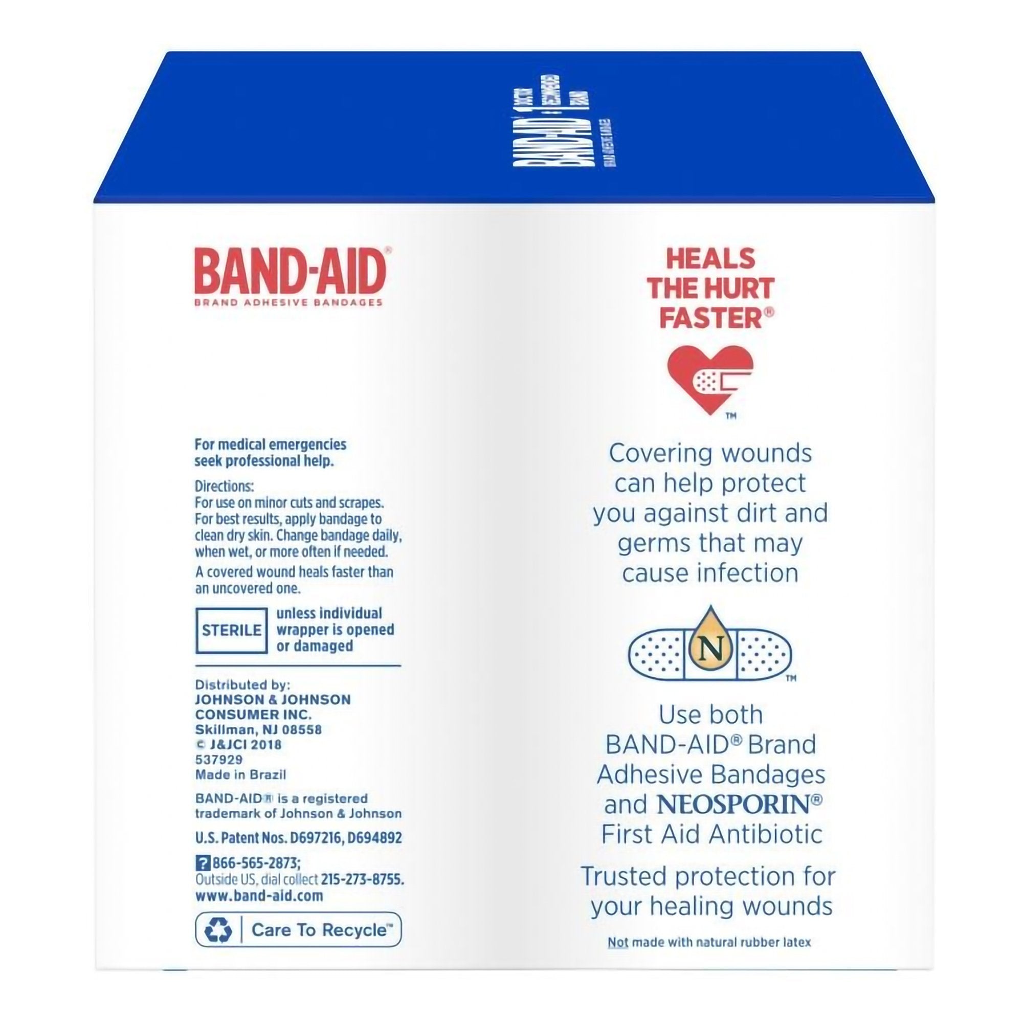Adhesive Strip Band-Aid® Plastic Tan Sterile - image 3