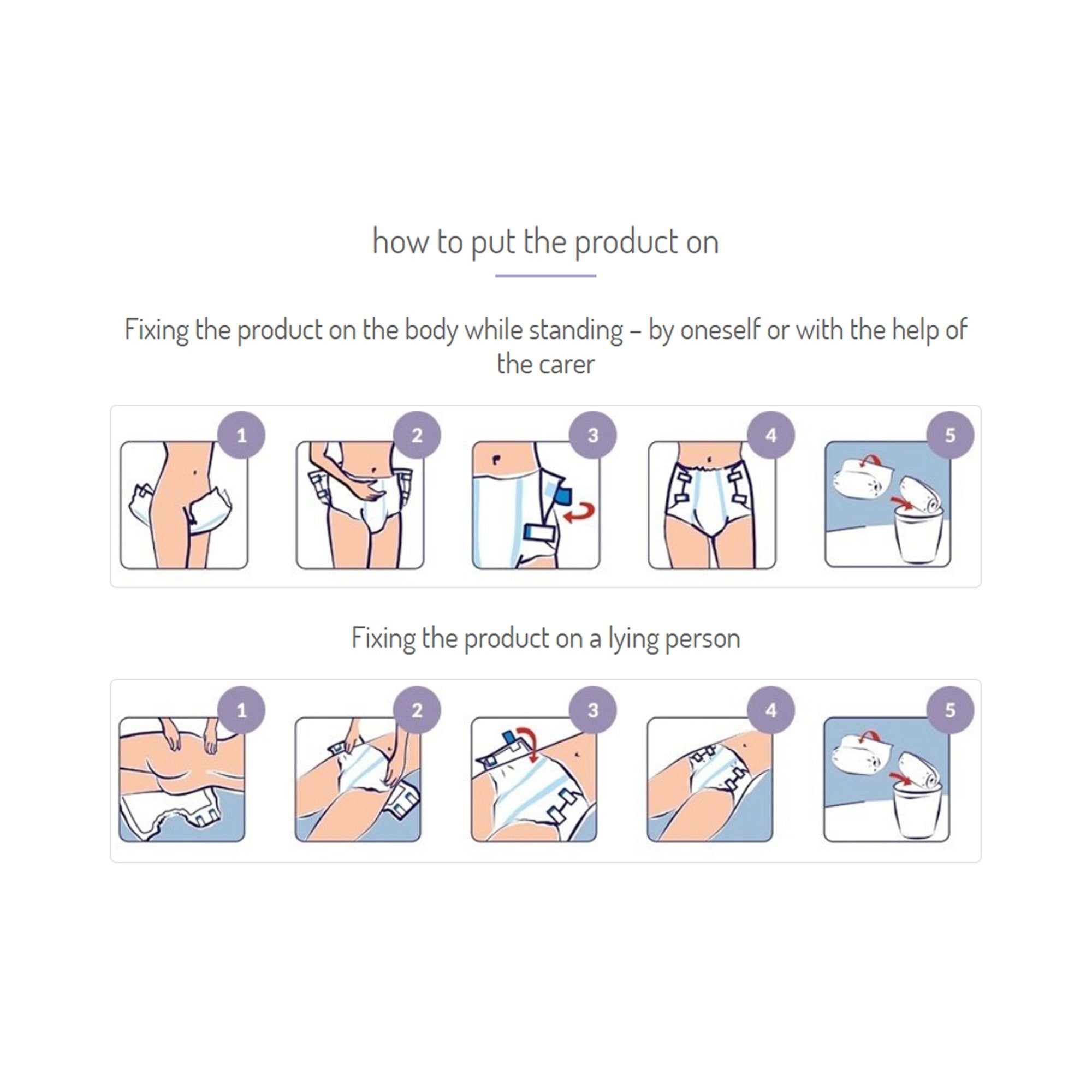 Incontinence Brief Seni® Super Plus Adult Small Unisex Disposable Heavy Absorbency - image 6