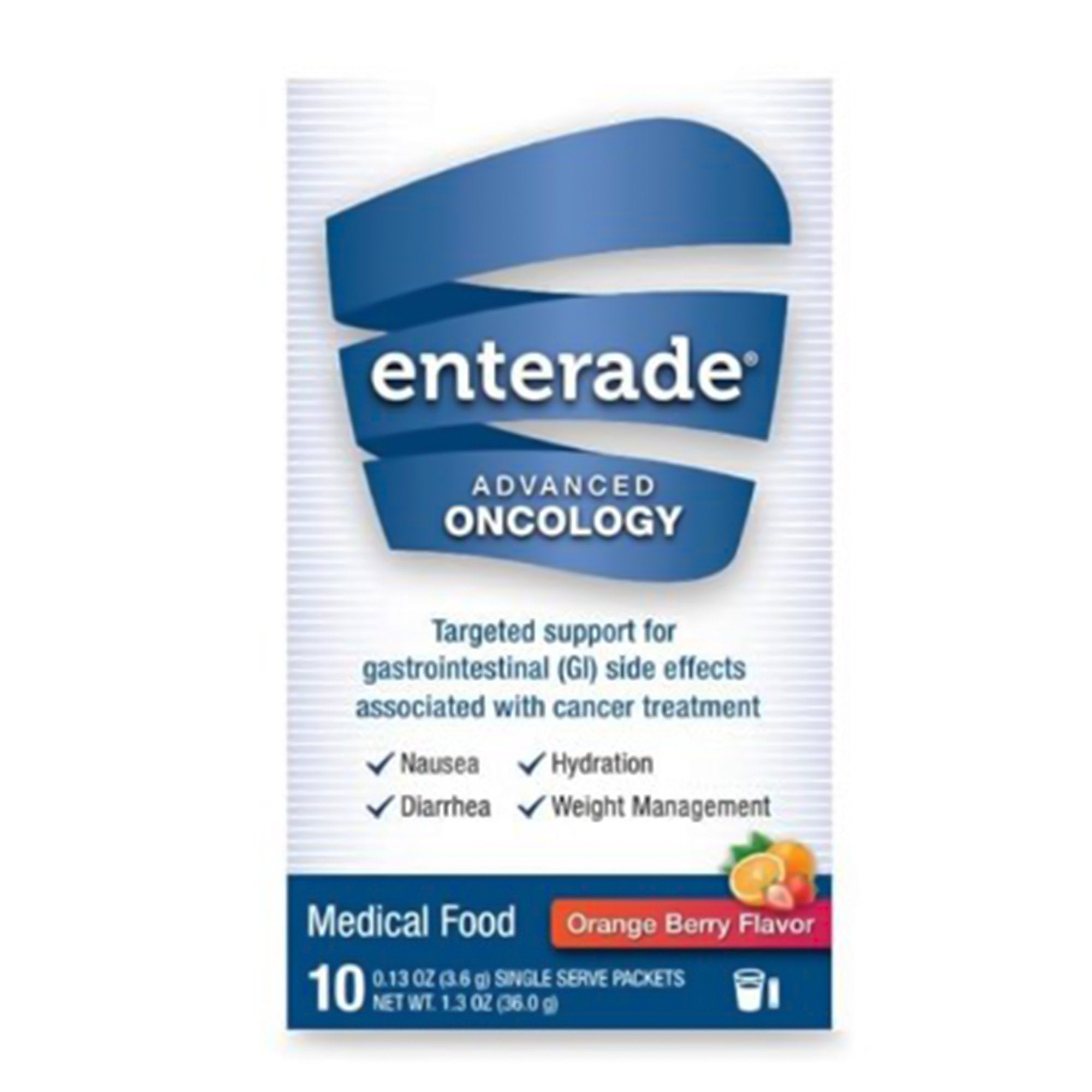 Oral Supplement enterade® Advanced Oncology Orange Berry Powder 0.13 oz. Individual Packet - image 2