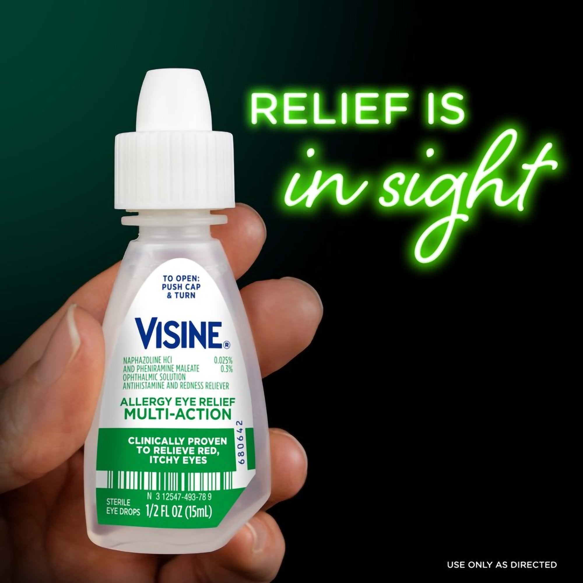 Allergy Eye Relief Visine® 0.5 oz. Eye Drops - image 6