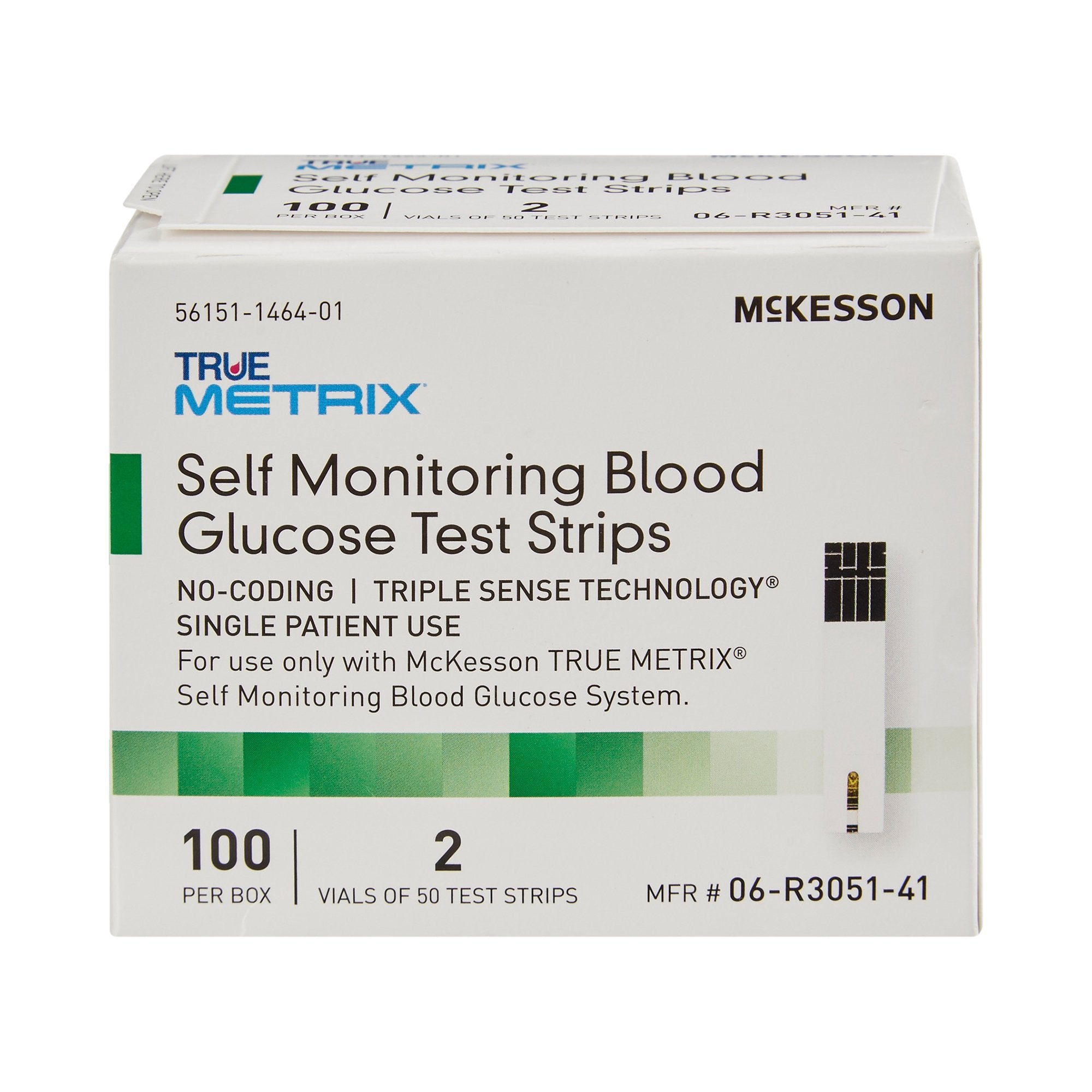 Blood Glucose Test Strips McKesson TRUE METRIX® 100 Strips per Pack For McKesson TRUE METRIX® Self Monitoring Blood Glucose System - image 3