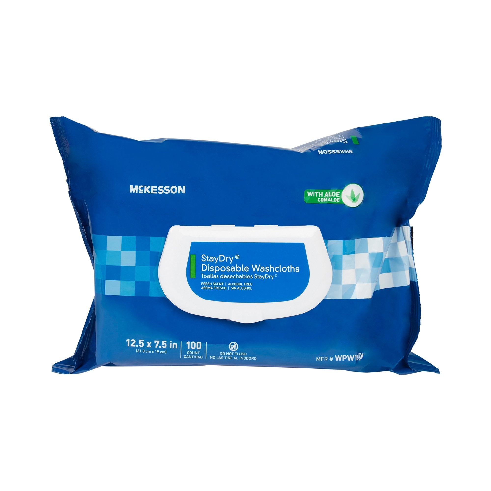 StayDry® Scented Personal Wipes, 100 Count - Gentle, Hygienic Cleansing