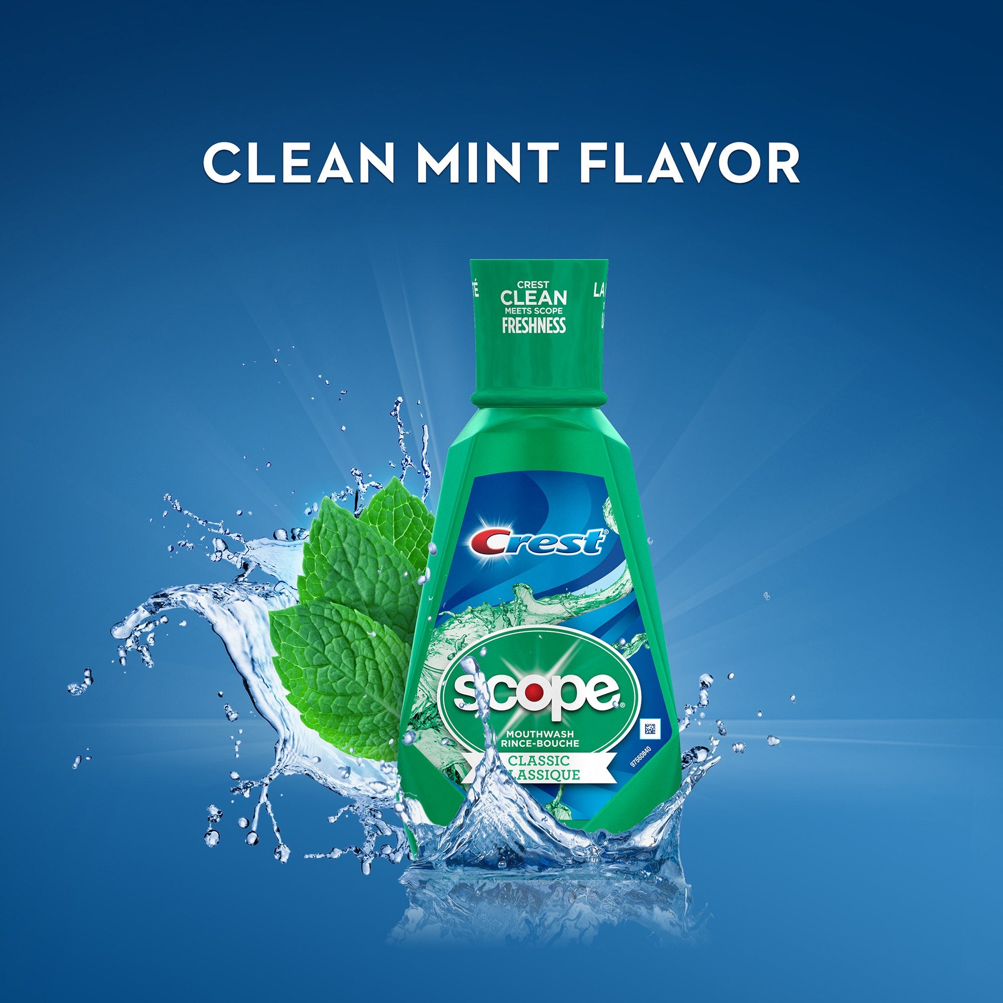 Mouthwash Crest® Scope® Classic 1.2 oz. Original Mint Flavor - image 5