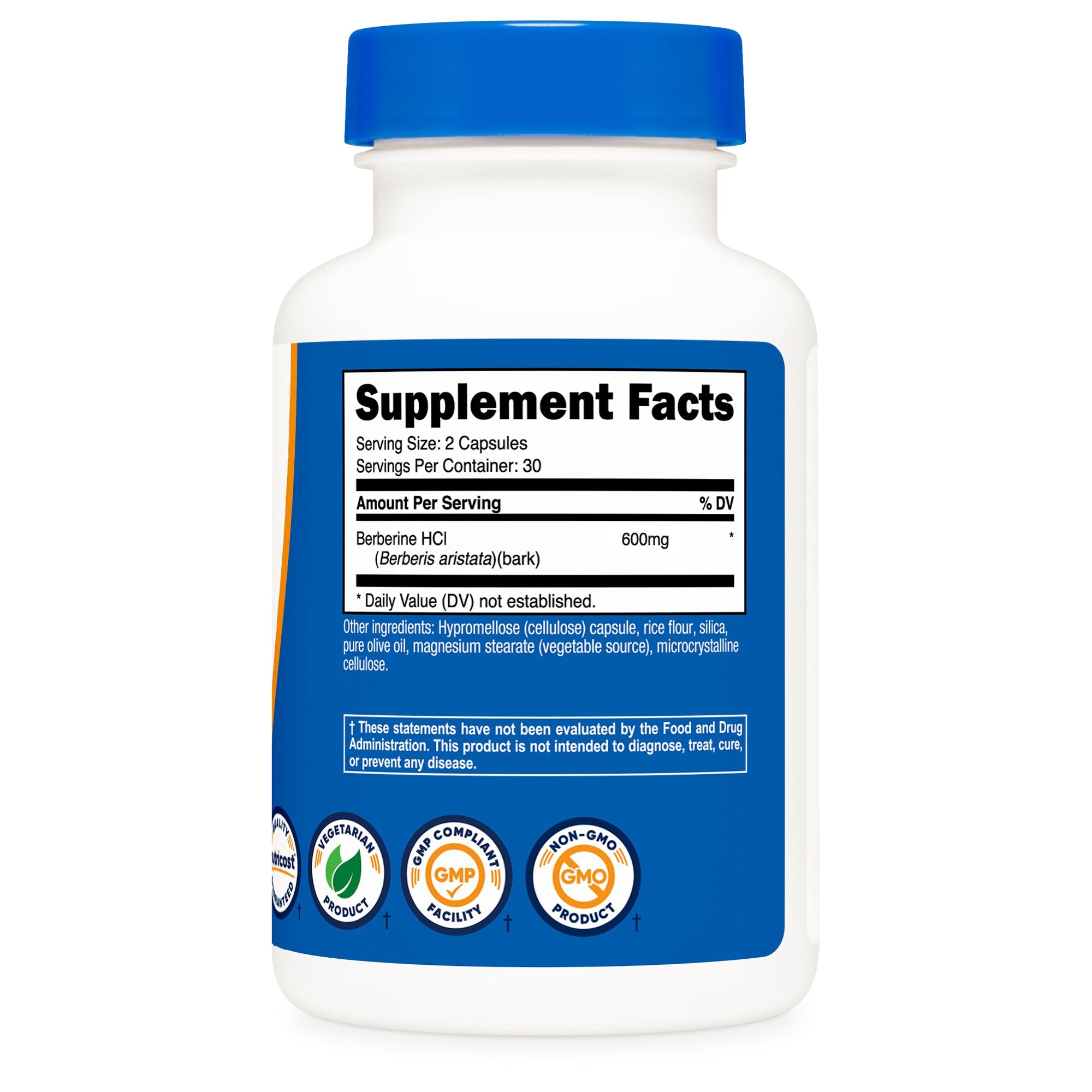 Dietary Supplement nutricost® Berberine 600 mg Strength Capsule 60 Per Bottle - image 3