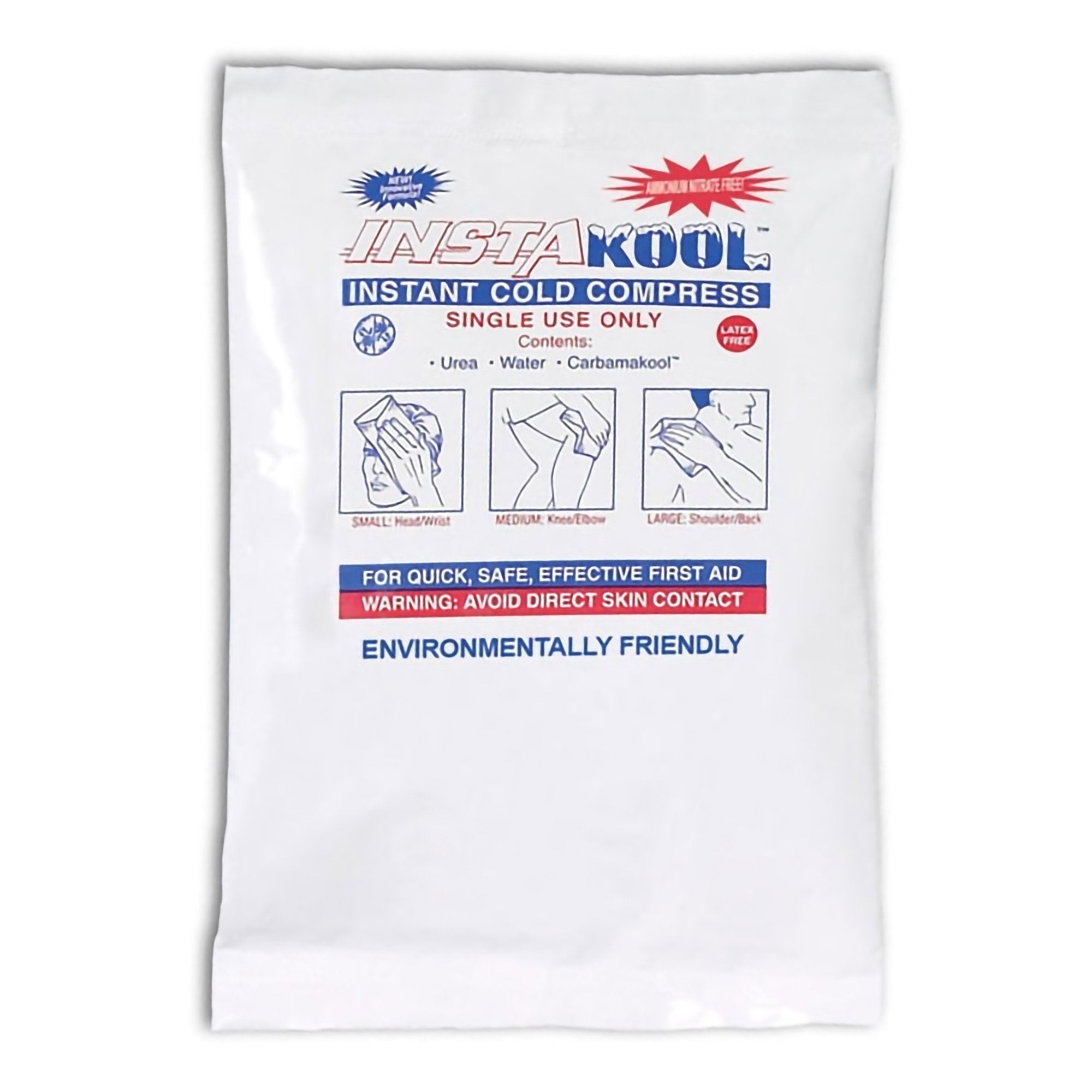 InstaKool™ Instant Cold Pack, 6 x 8-3/4 Inch (24 Units)