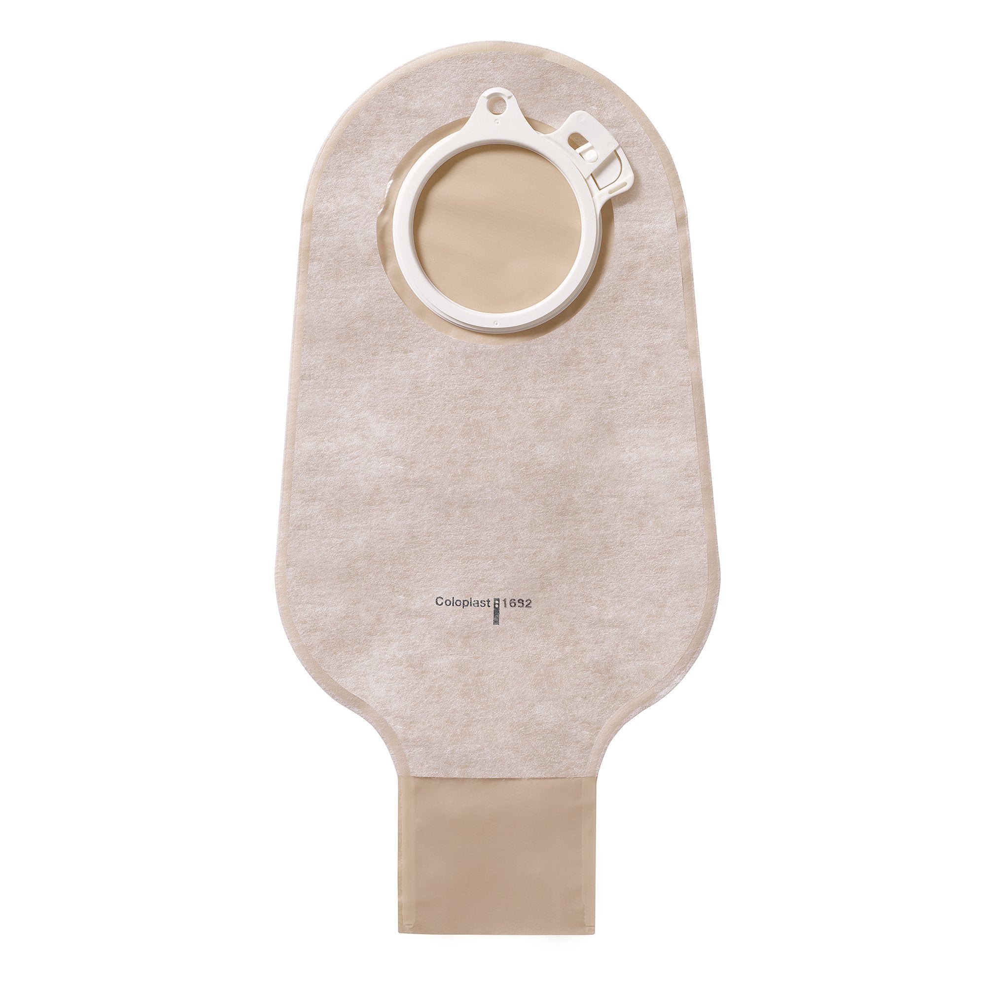 Assura® Two-Piece Drainable Opaque Ostomy Pouch, 12 Inch Length, 1/2 to 1-9/16 Stoma (10 Units)