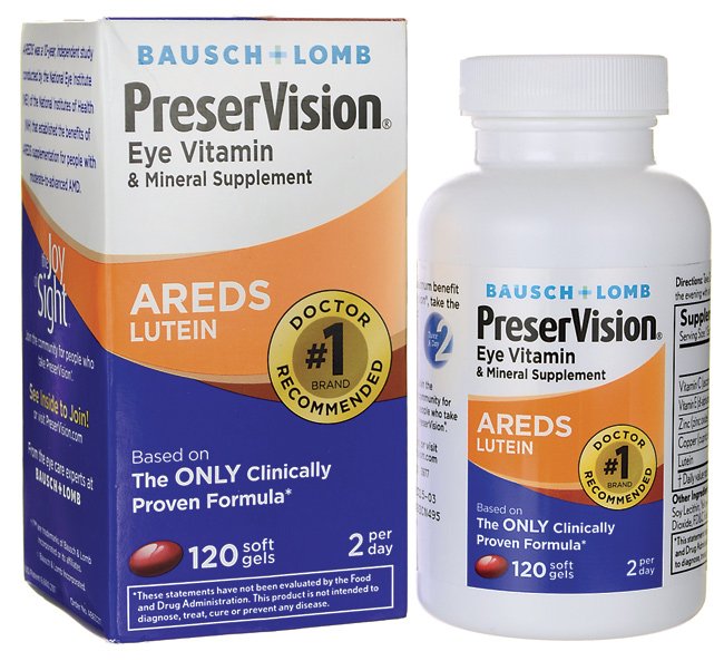 PreserVision® AREDS Lutein Multivitamin Supplement (120 Units)