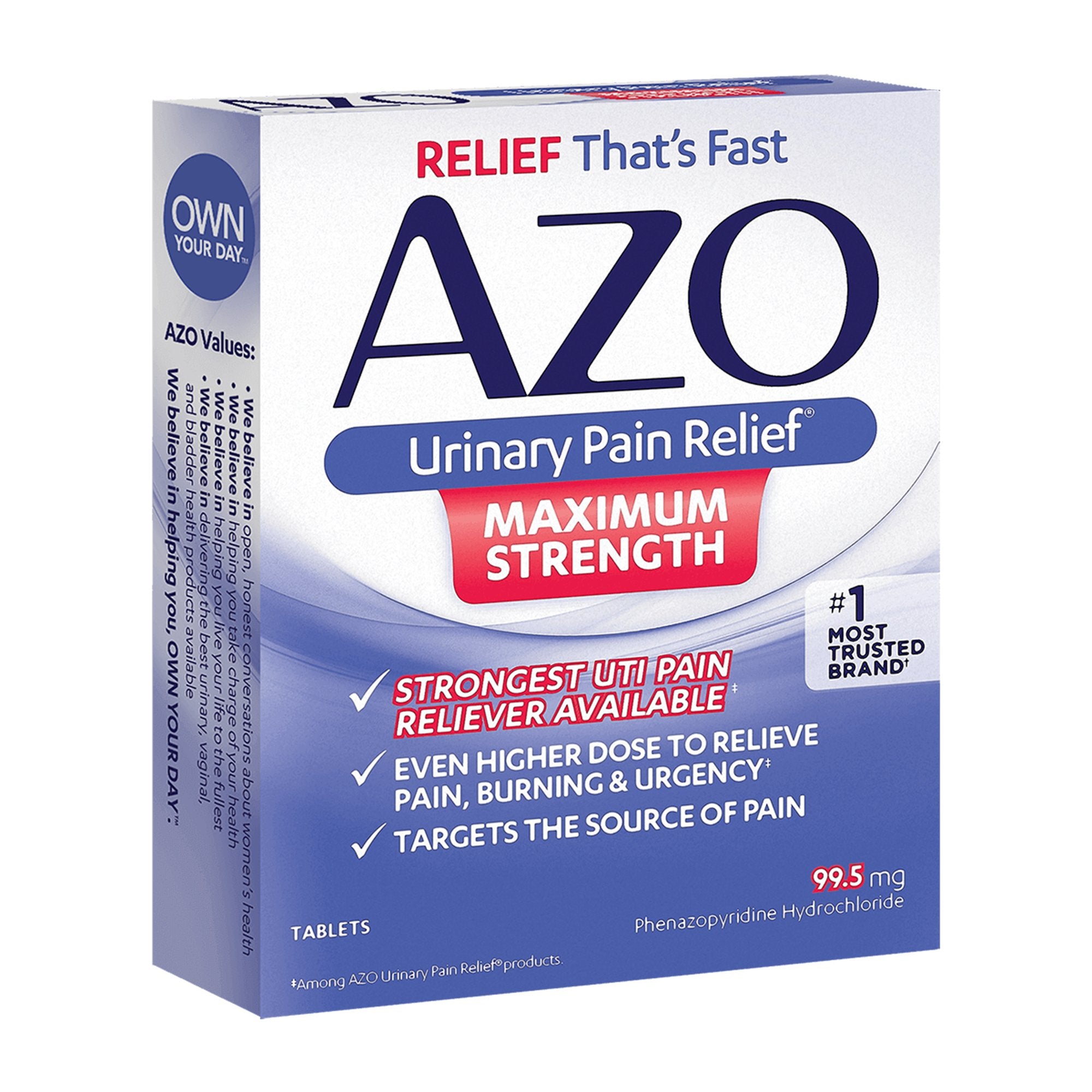 AZO® Maximum Strength Phenazopyridine Urinary Pain Relief (1 Unit)