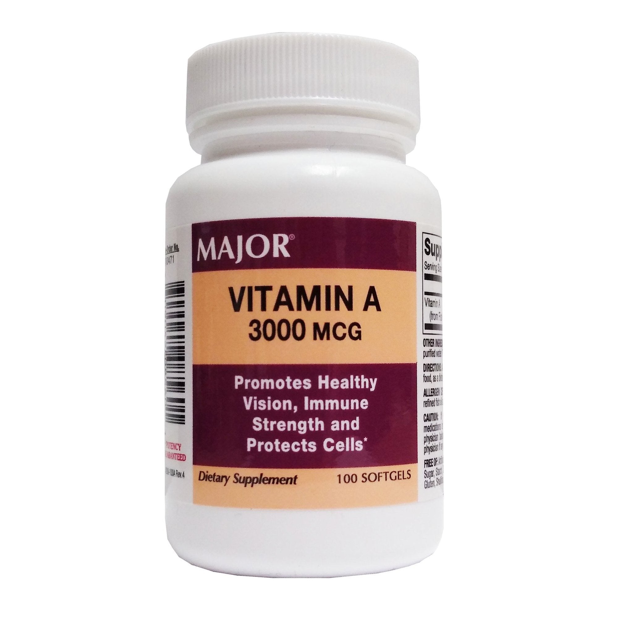 Major® Vitamin A Supplement (1 Unit)