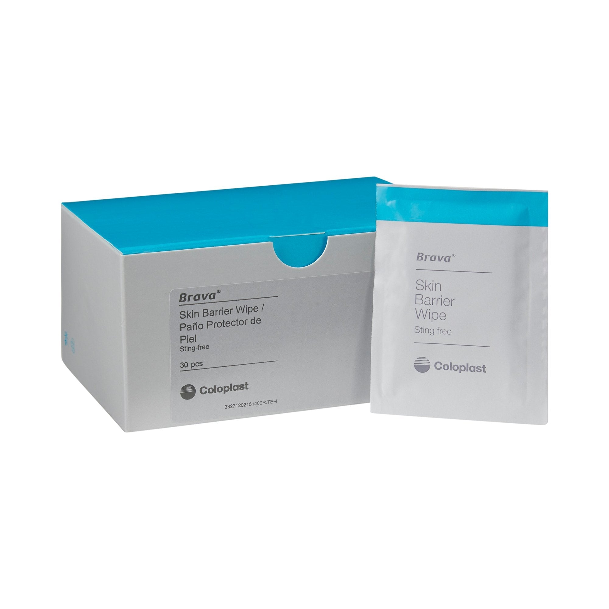 Brava Coloplast Skin Barrier Wipes (30 Units)