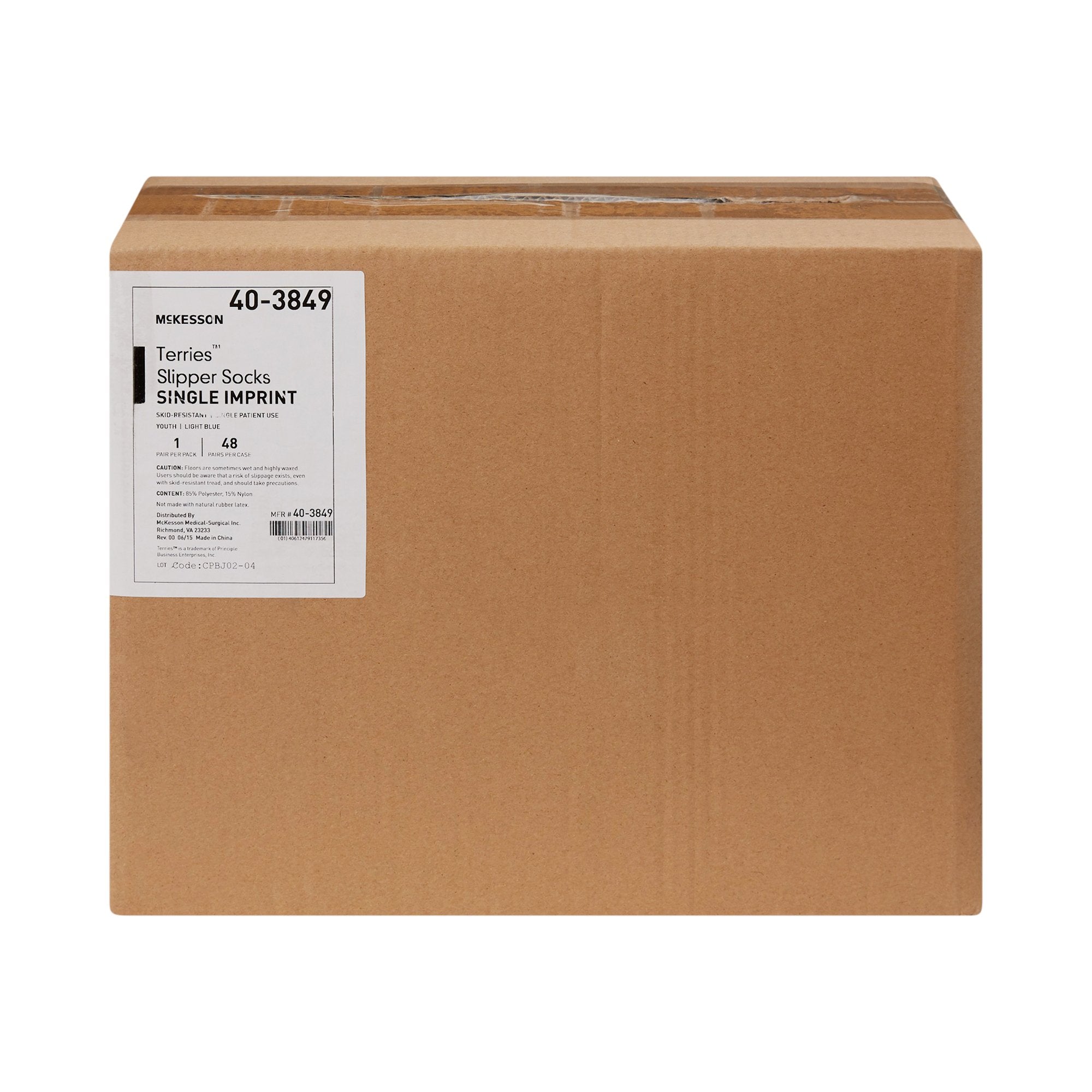 McKesson Terries™ Slipper Socks (48 Units)
