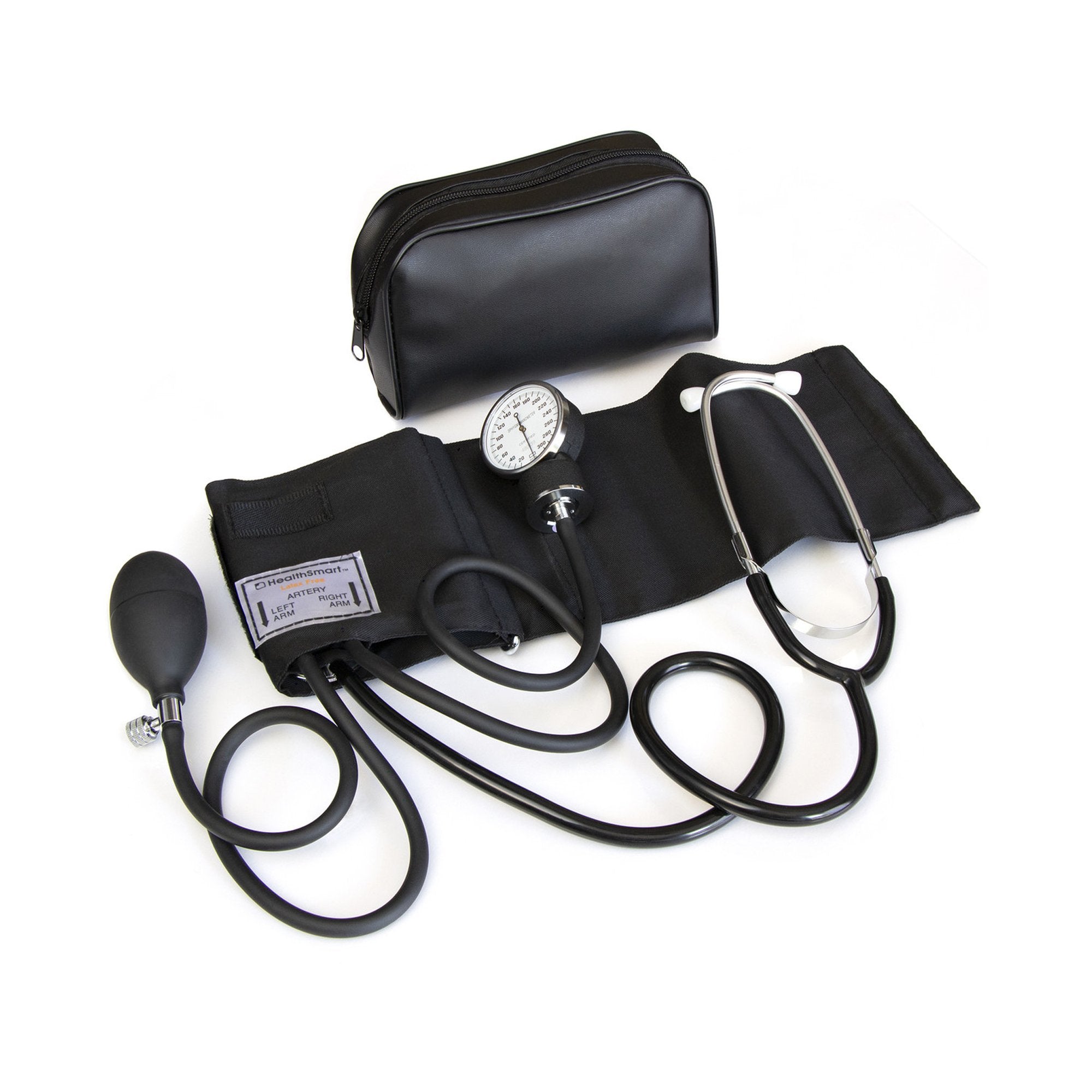 HealthSmart™ Aneroid Sphygmomanometer/Sprague Kit, Standard Adult (1 Unit)