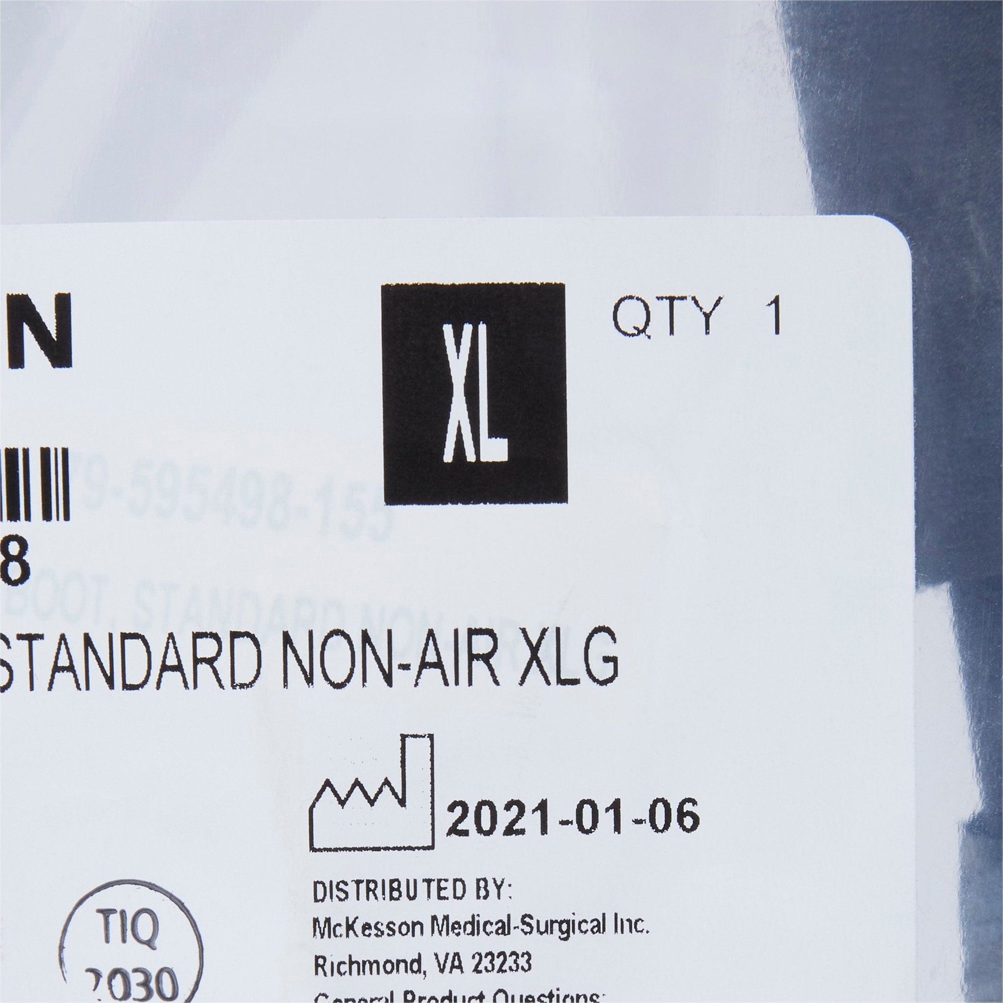 McKesson Standard Walker Boot, Extra Large (1 Unit)