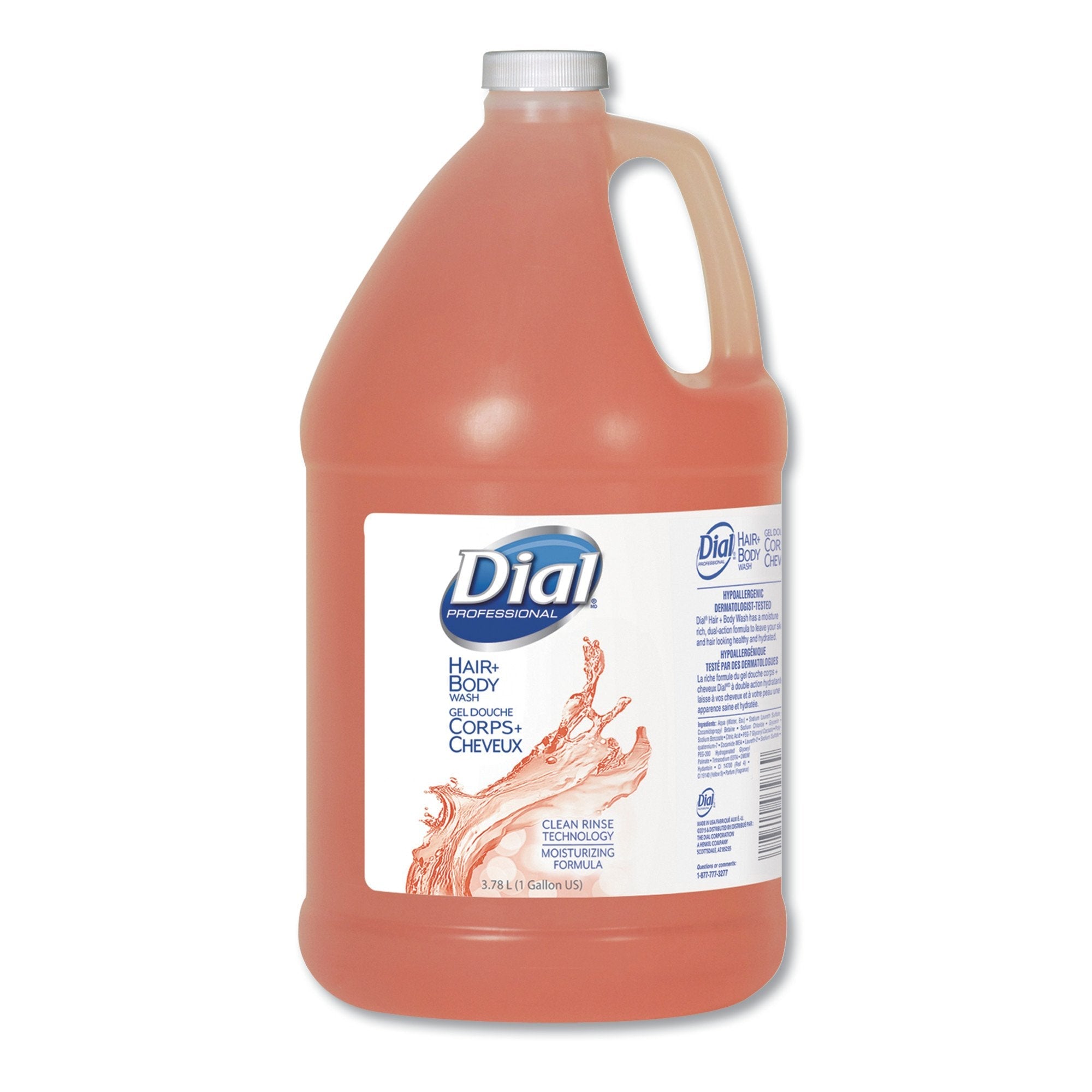 Dial® Professional Hair and Body Wash, 1 gal. Jug (1 Unit)