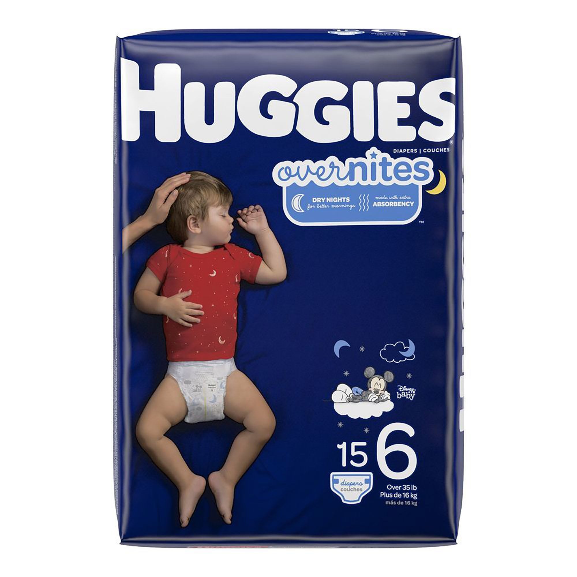 Huggies® OverNites Diaper, Size 6 (60 Units)