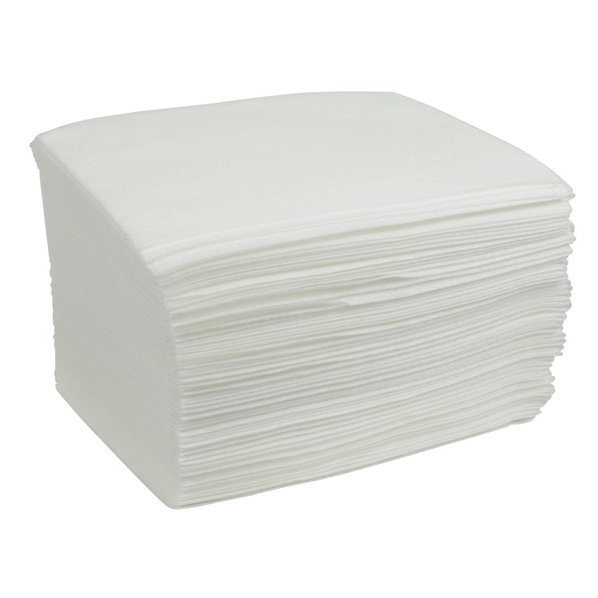 Curity™ Nonwoven White Washcloth (500 Units)