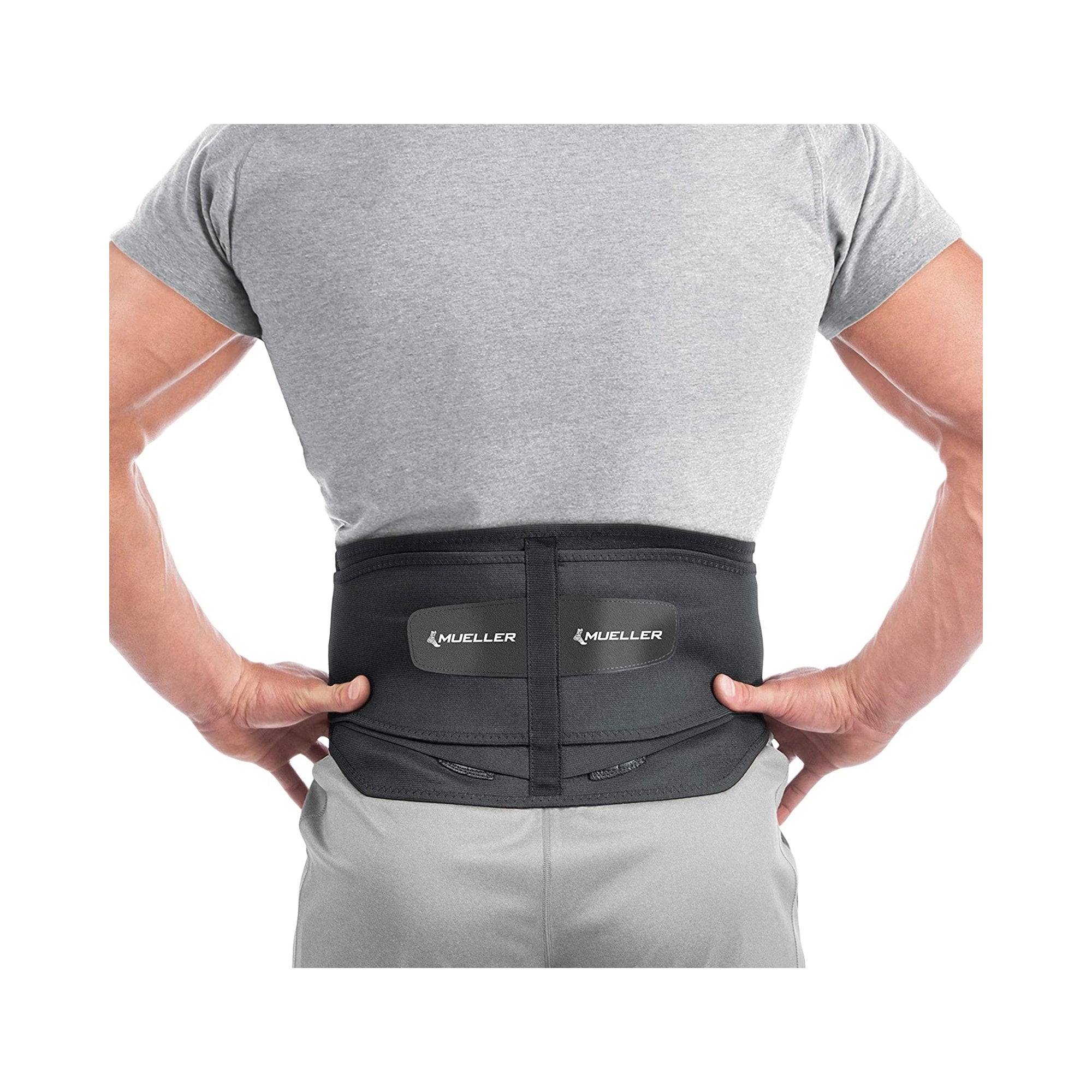 Mueller® Back Brace with Removable Pad, One Size Fits Most (1 Unit)