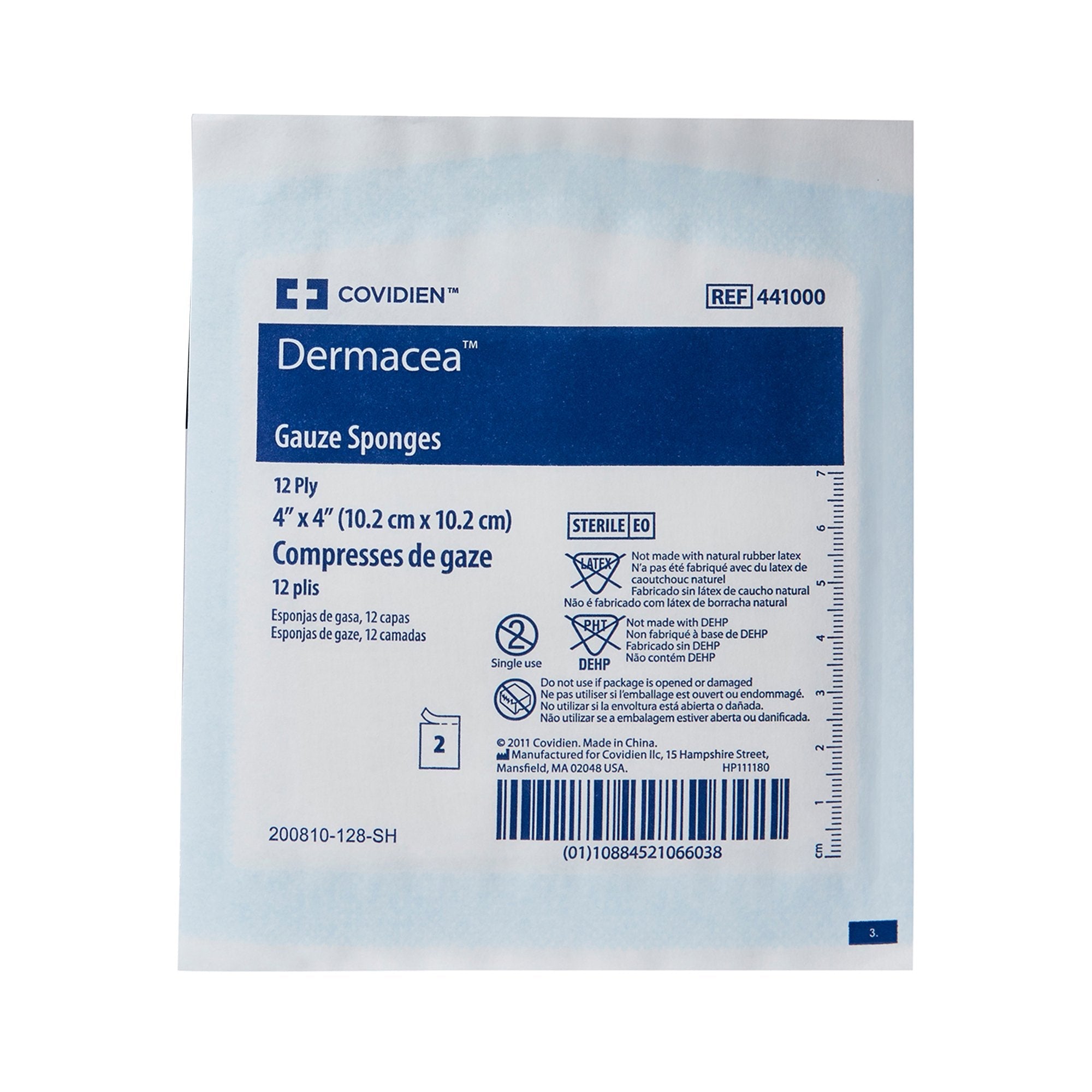 Dermacea™ Sterile Gauze Sponge, 4 x 4 Inch (25 Units)