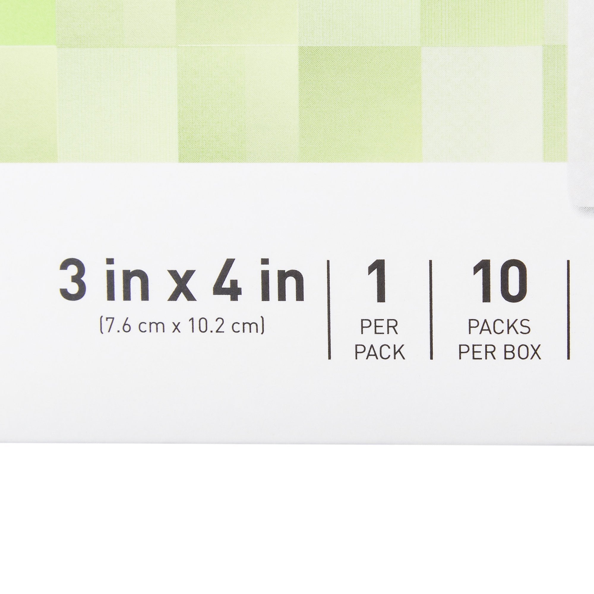 McKesson Silicone Wound Contact Layer Dressing, 3 x 4 Inch (10 Units)