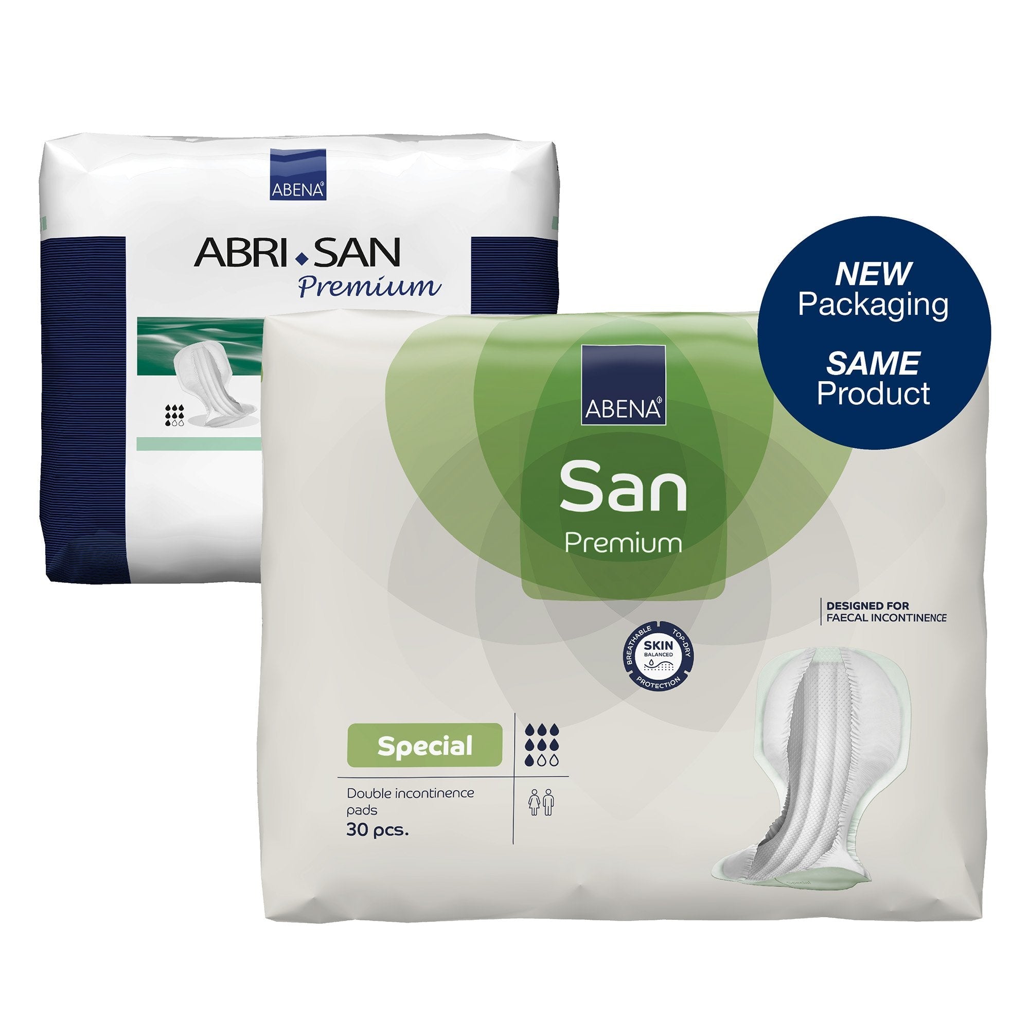 Abena® San Premium Bladder Protection Pads, Special (30 Units)