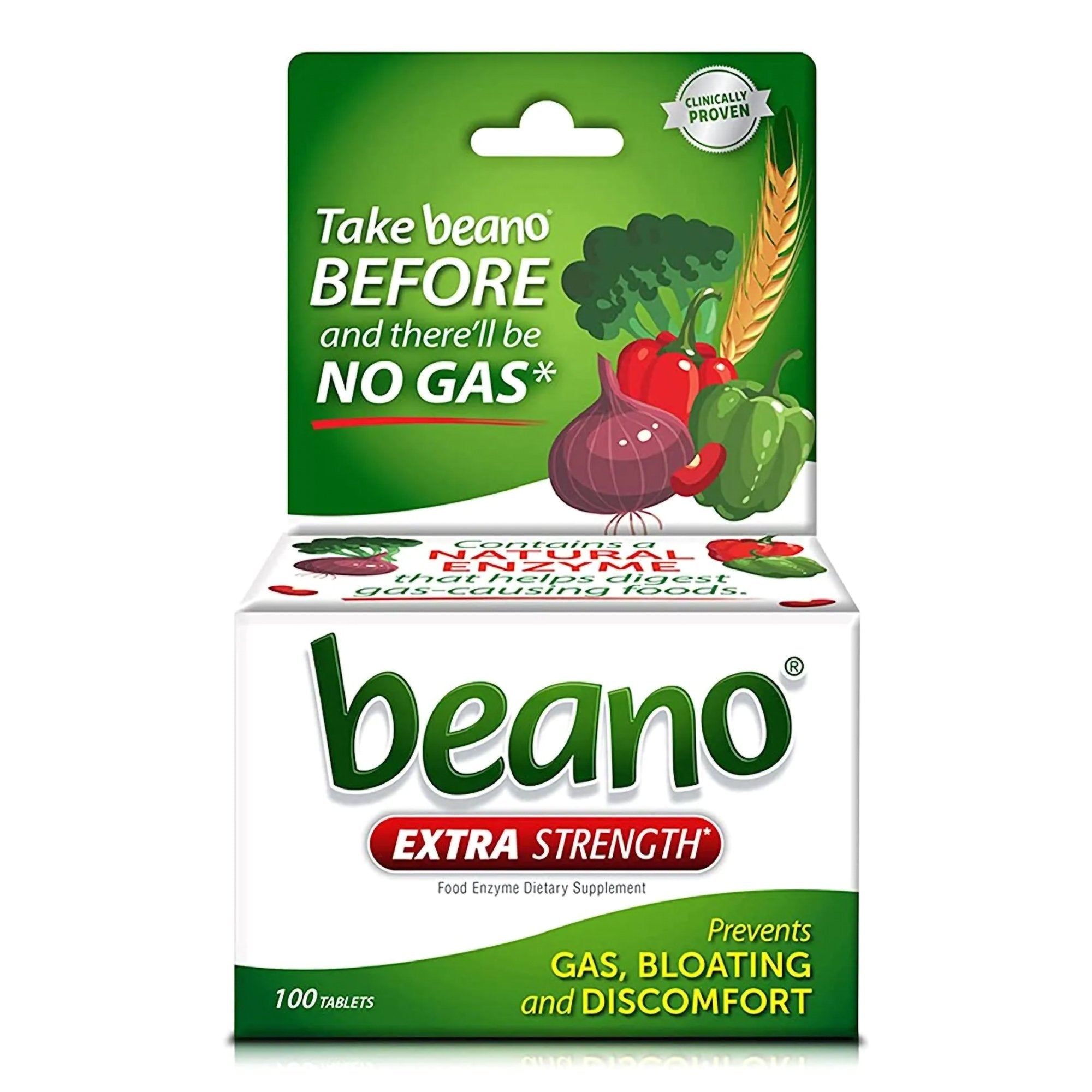 Beano® Extra Strength Food Enzyme Tablets (1 Unit)