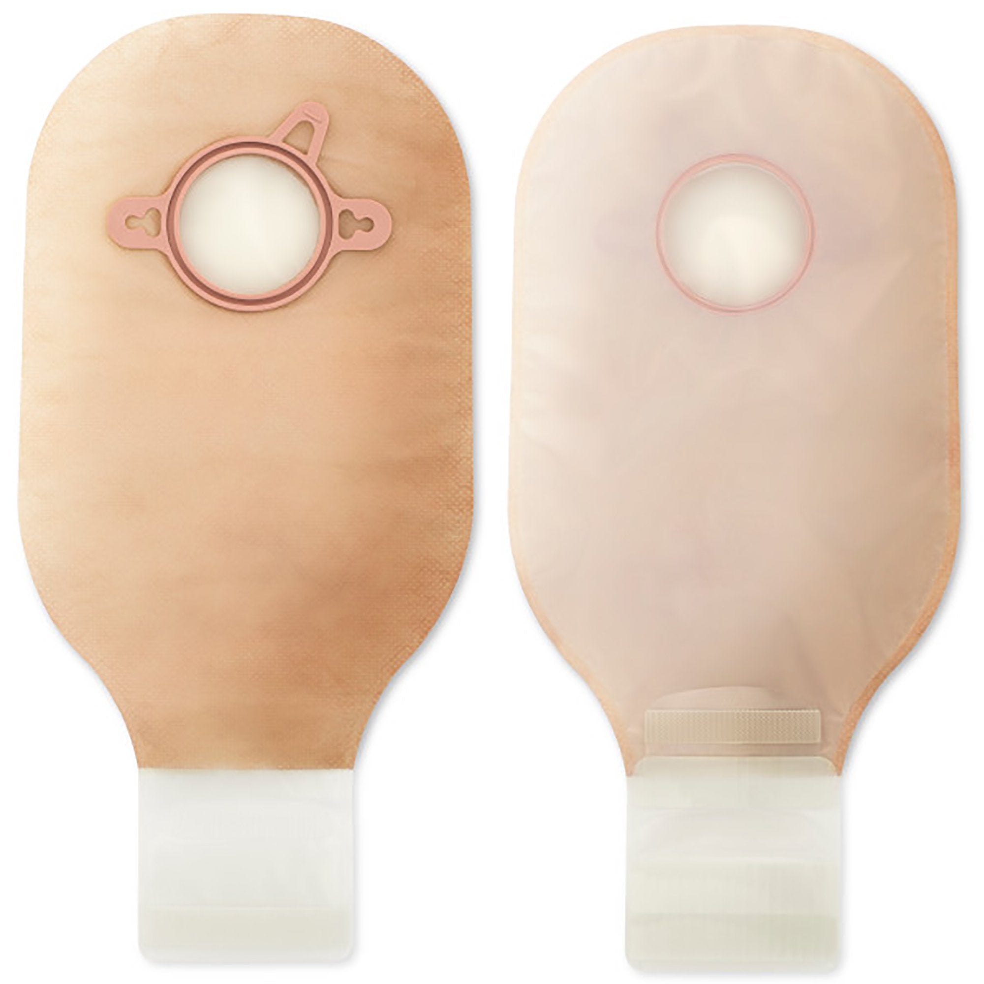 New Image™ Two-Piece Drainable Ultra Clear Ostomy Pouch, 12 Inch Length, 2¼ Inch Flange (10 Units)