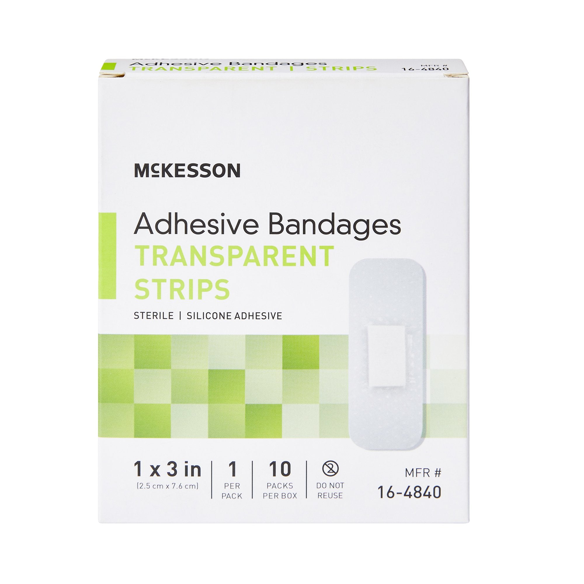 Waterproof Adhesive Strip McKesson Silicone Sheer 1 X 3 Inch Sterile - image 4