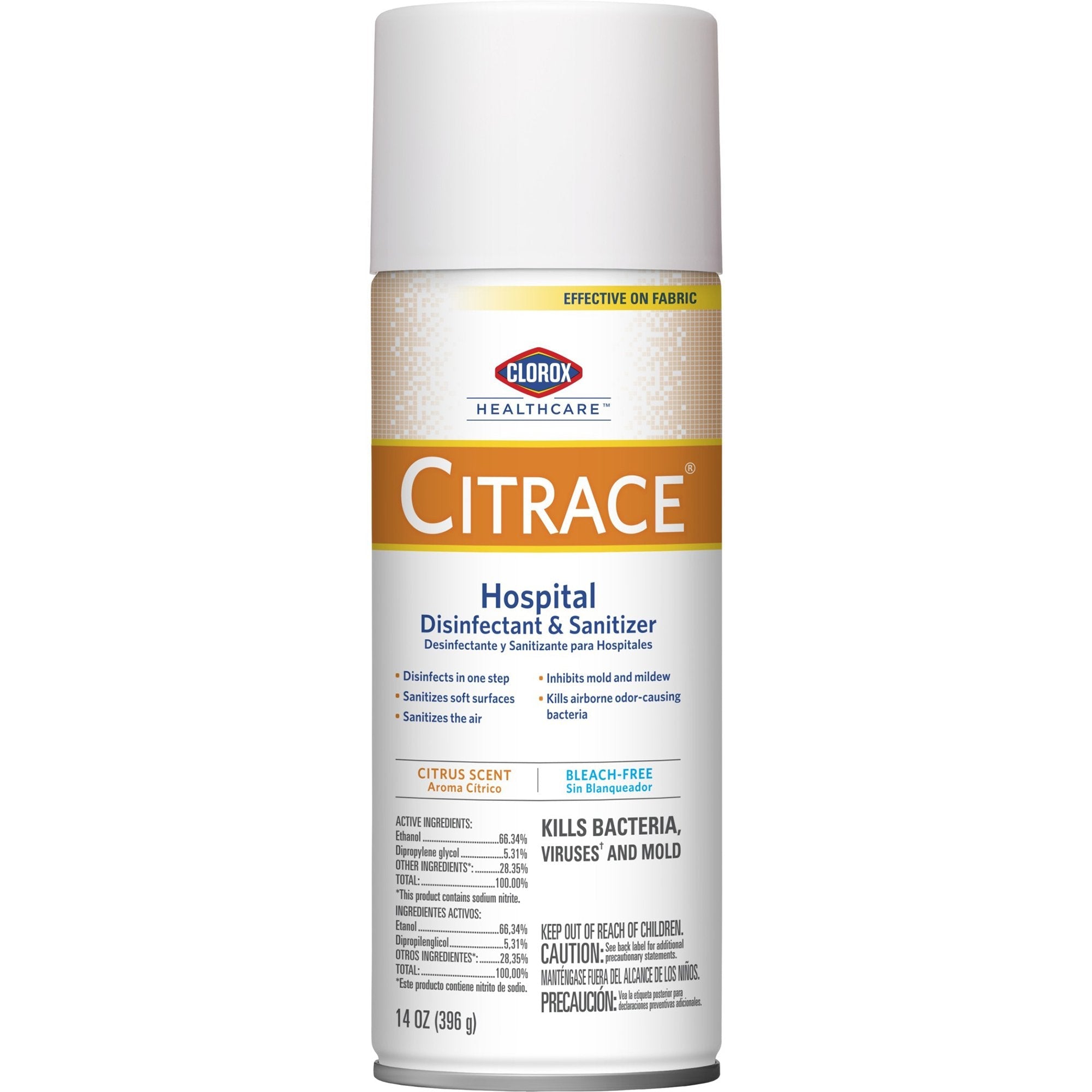 Clorox Healthcare Citrace Surface Disinfectant, Citrus Scent, 14 oz (1 Unit)