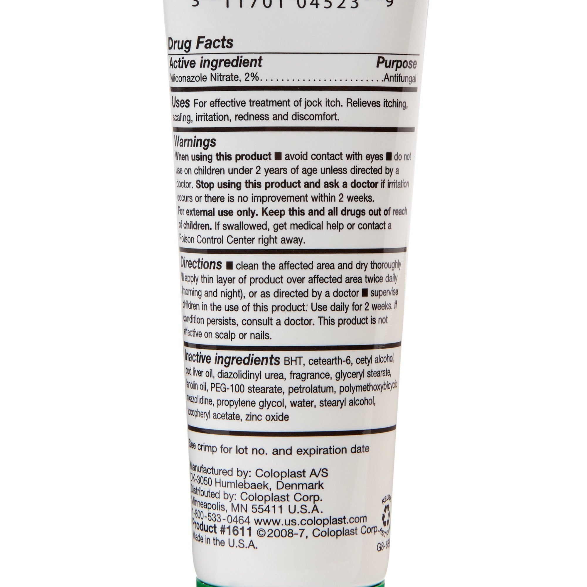 Skin Protectant Baza® Antifungal 2% Strength Cream 2 oz. Tube - image 2