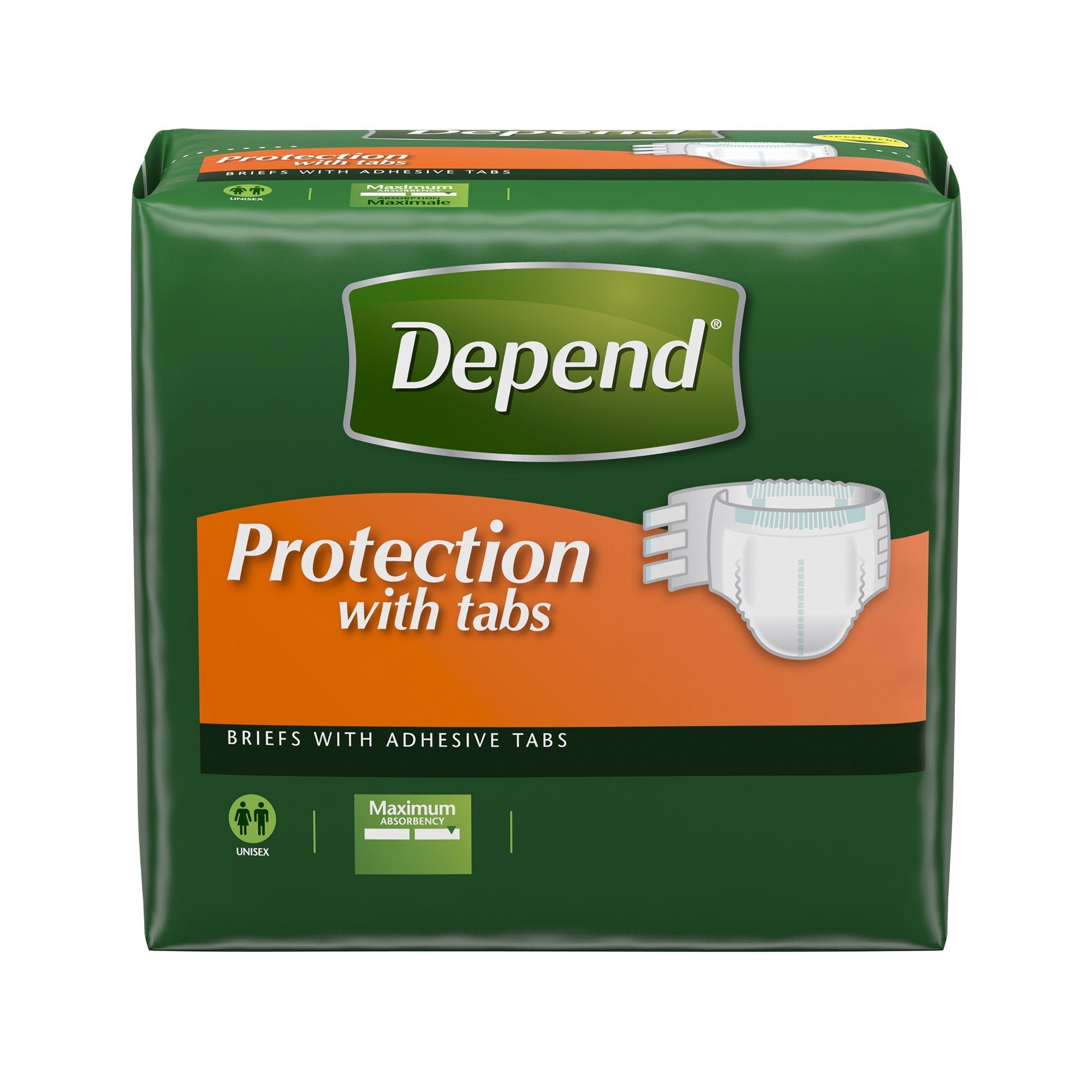 Depend® Maximum Incontinence Brief, Large (16 Units)