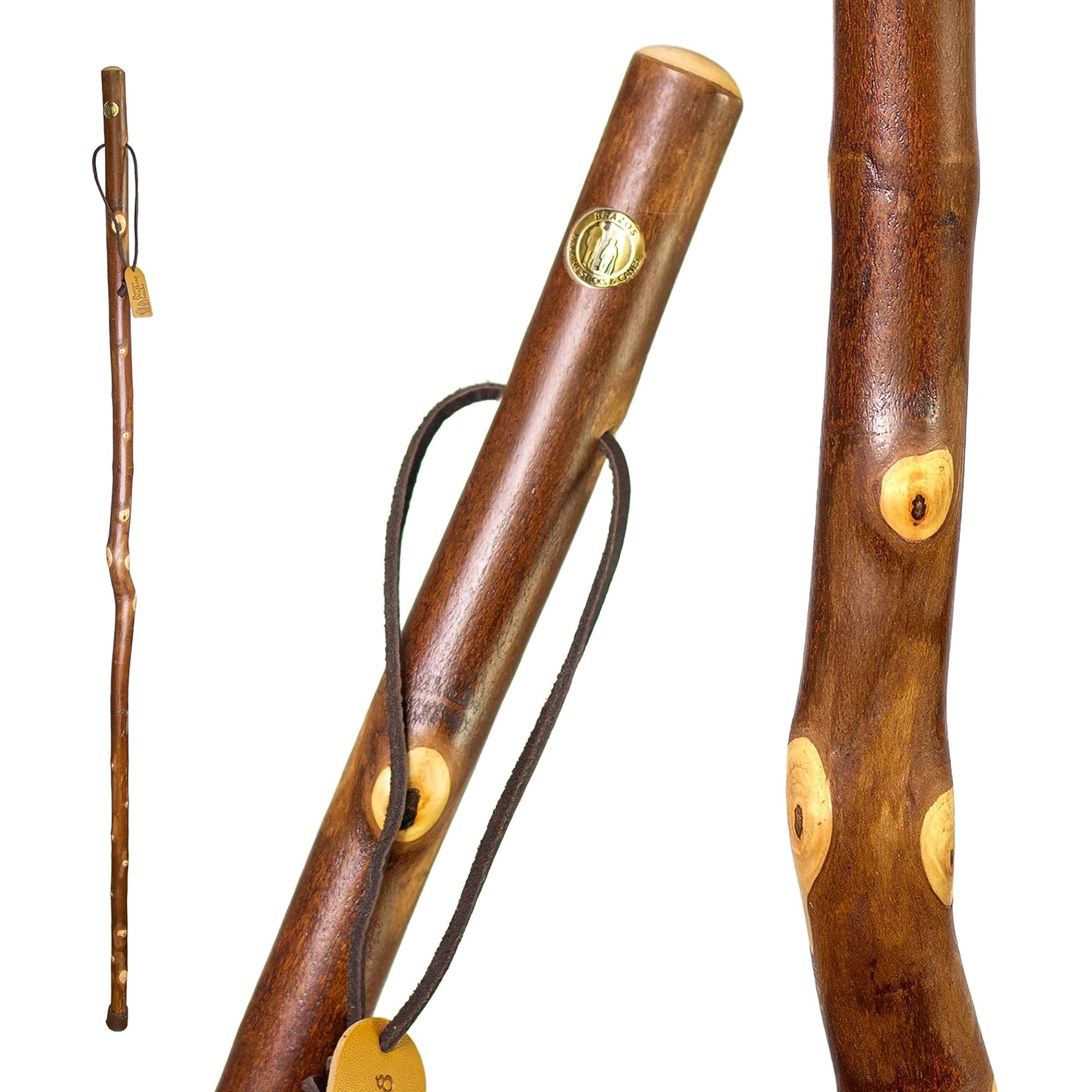 Brazos™ Maple Rustic Walking Stick, 55-Inch Height (1 Unit)