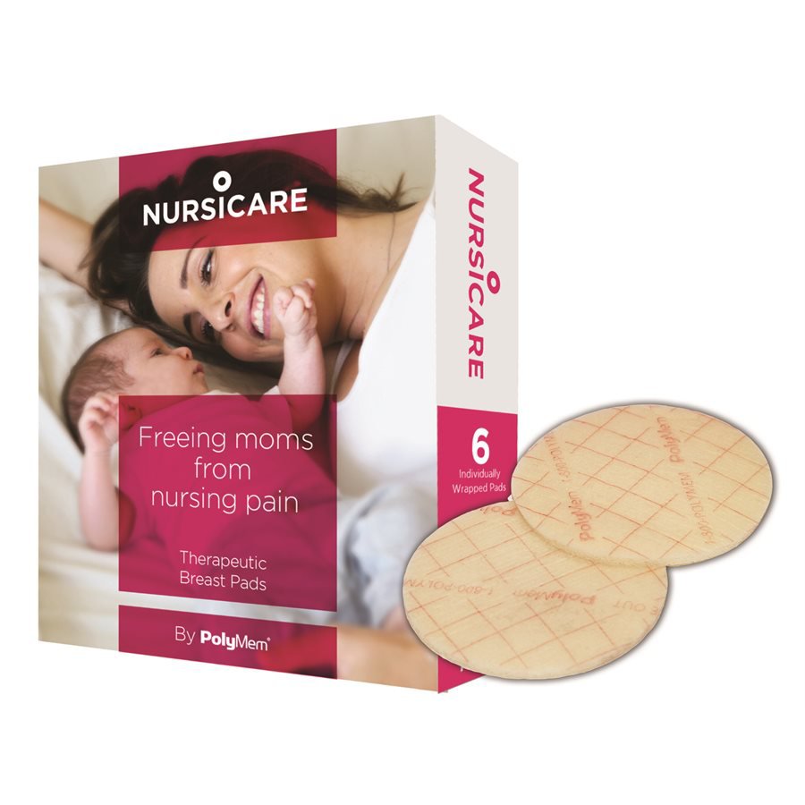 Nursing Pad Nursicare 2-1/2 Inch Polymem / Glycerin Reusable