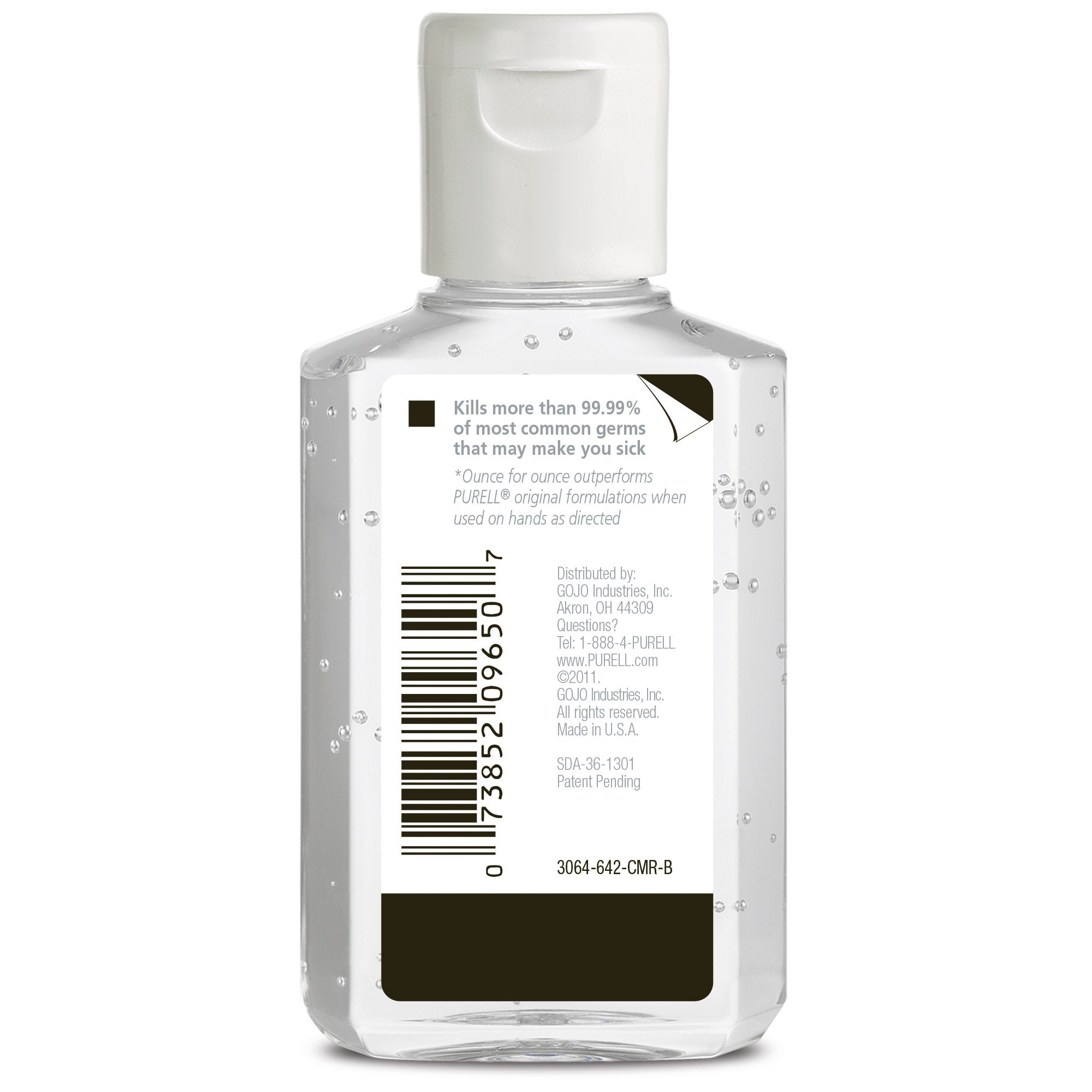 Hand Sanitizer Purell® Advanced 2 oz. Ethyl Alcohol Gel Bottle - image 2