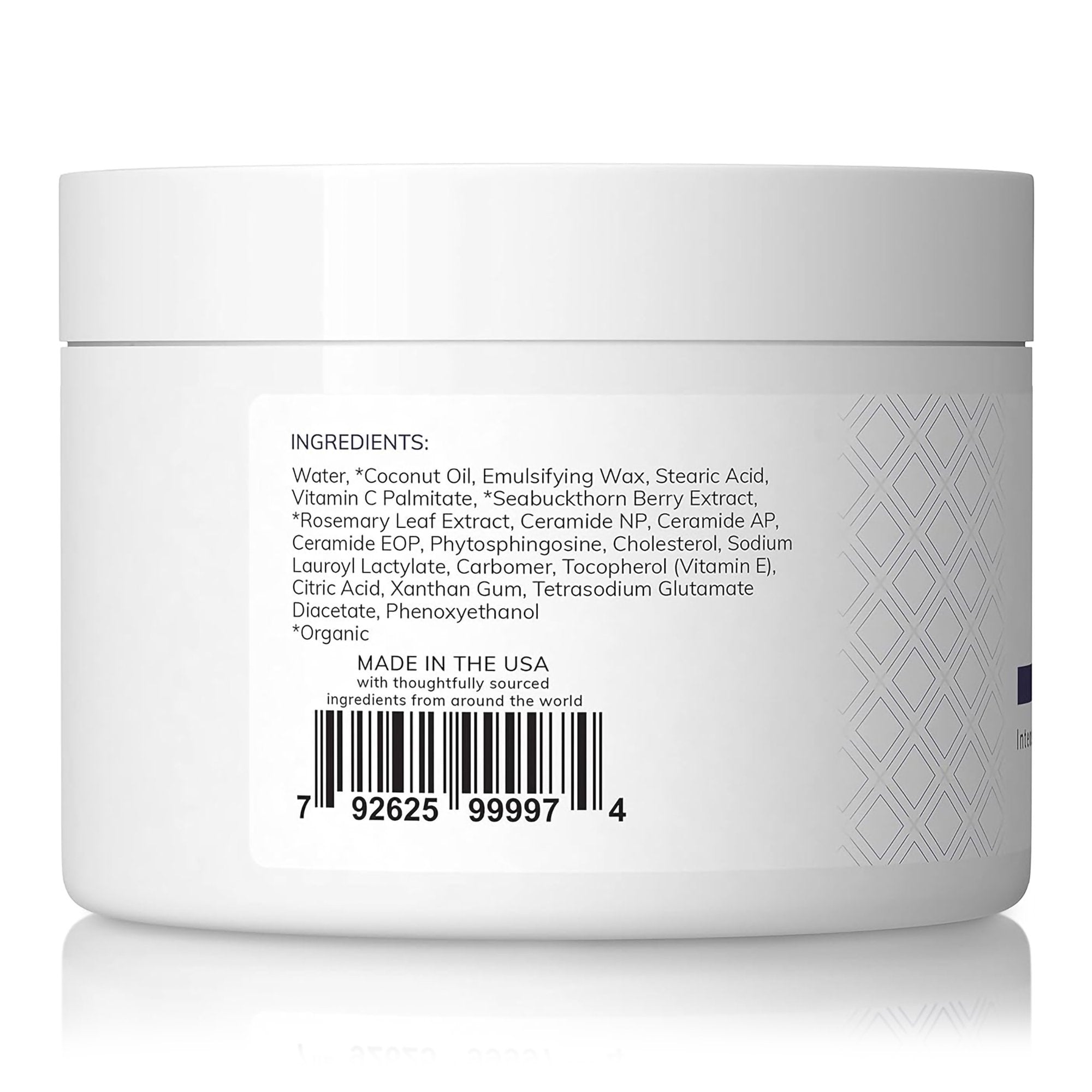 Hand and Body Moisturizer Skintensive® Body Butter 8 oz. Jar Unscented Cream - image 4