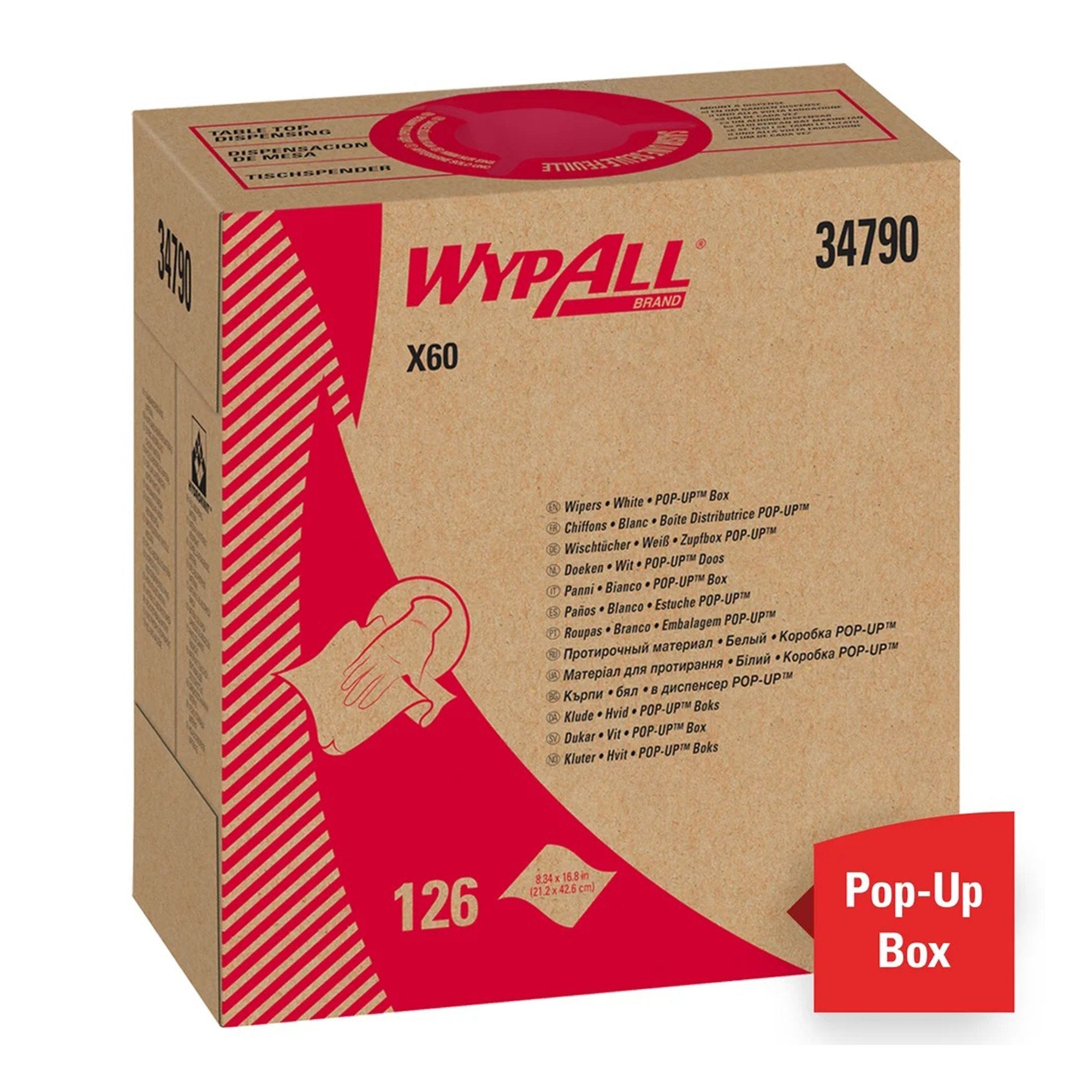 WypAll® X60 Cloths (126 Units)