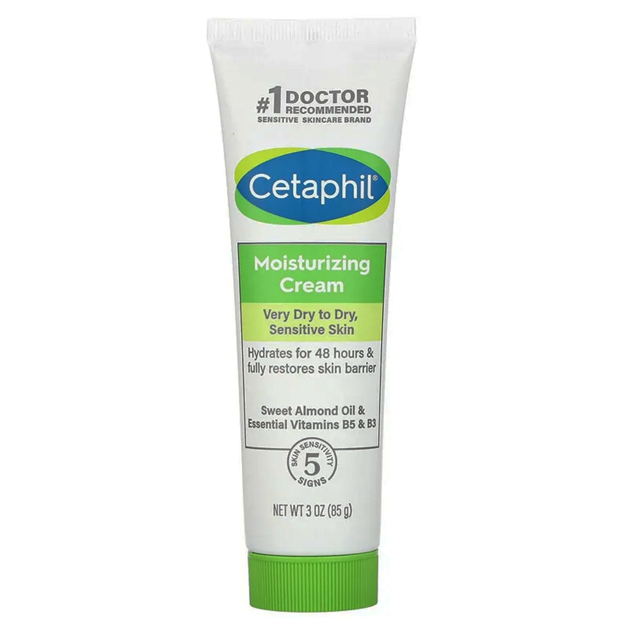 Hand and Body Moisturizer Cetaphil® 3 oz. Tube Unscented Cream