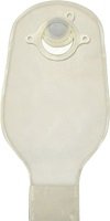 Sur-Fit Natura® Two-Piece Drainable Transparent Ostomy Pouch, 12 Inch Length, 2¾ Inch Flange (10 Units)