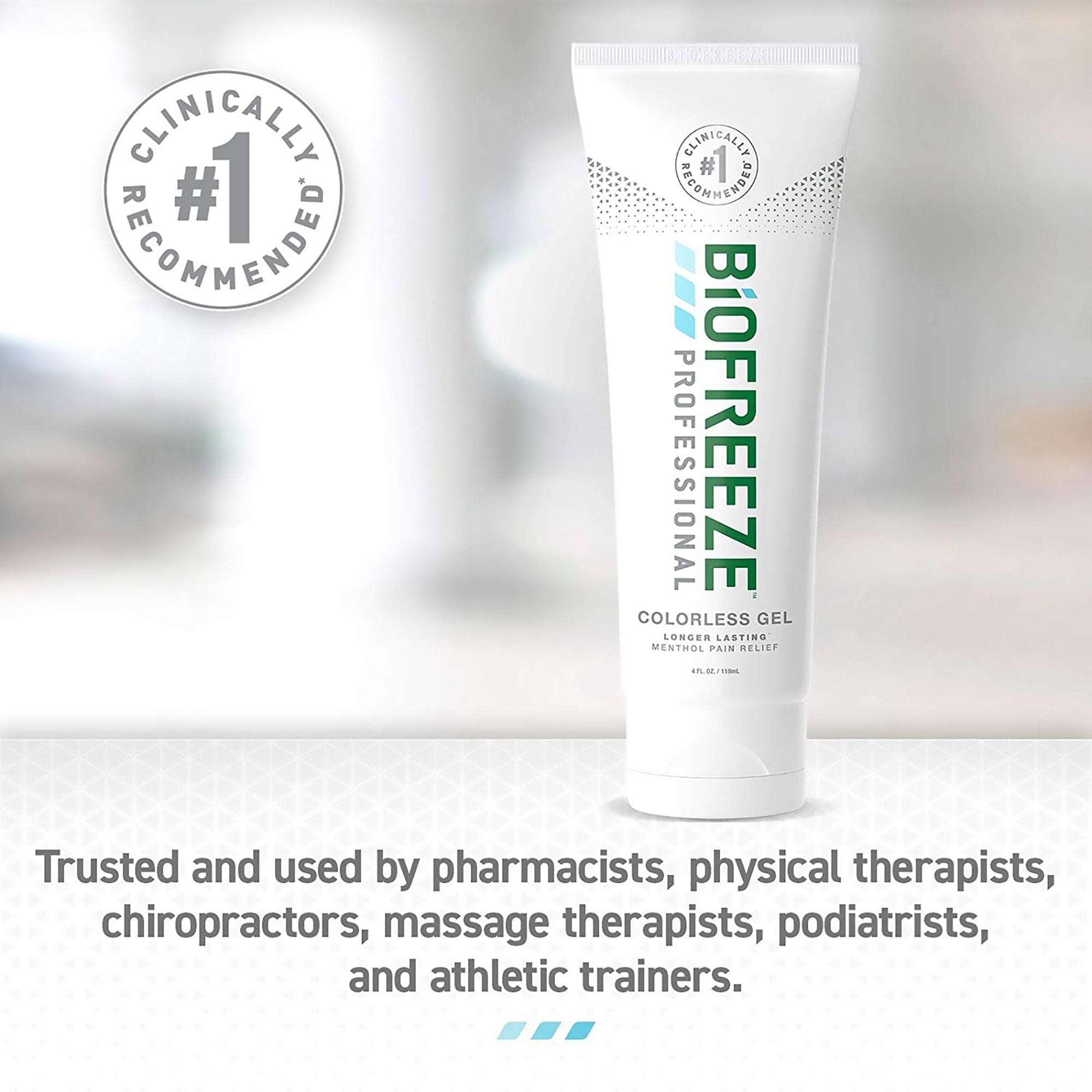 Topical Pain Relief Biofreeze® Professional 5% Strength Menthol Topical Gel 4 oz. - image 3