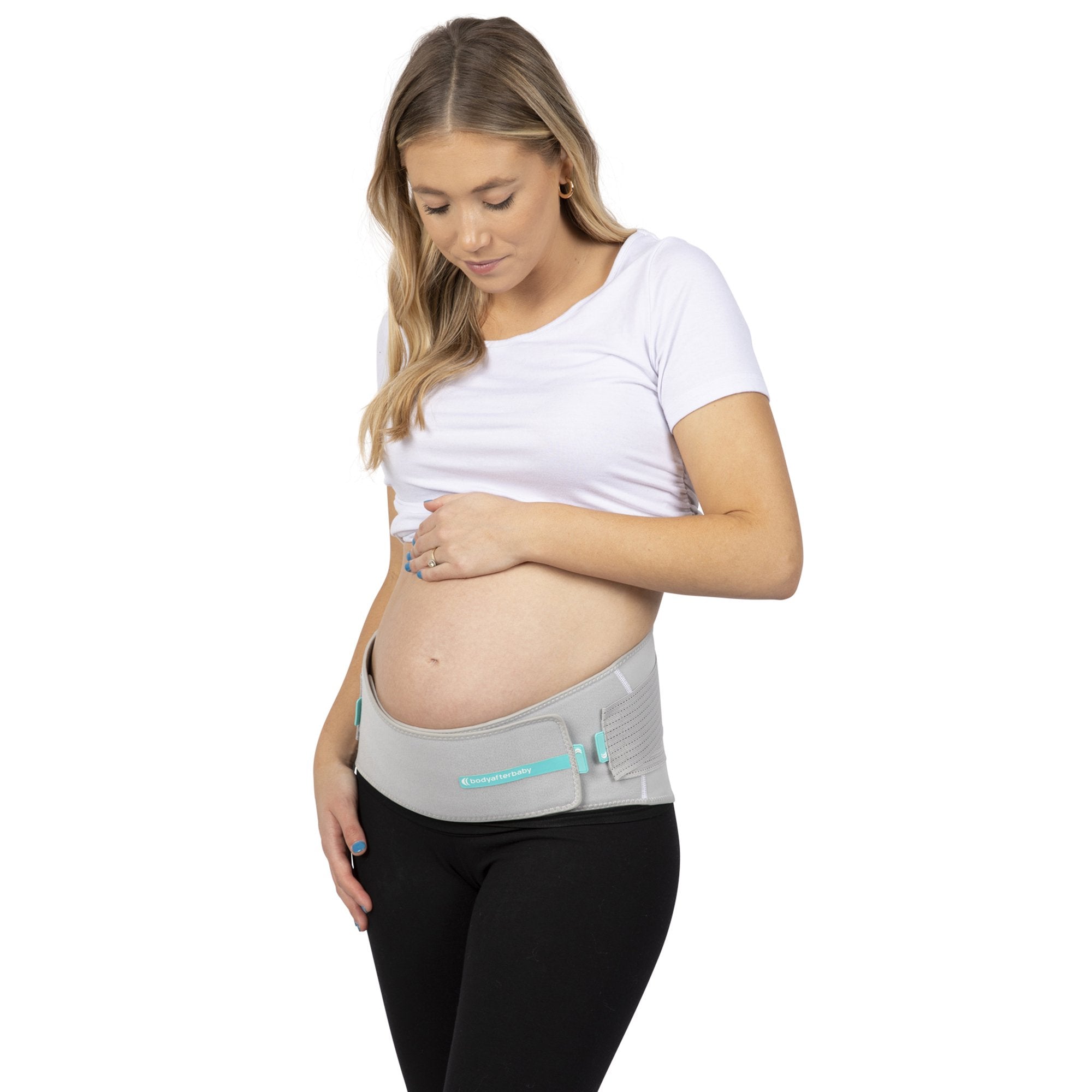 Maternity Support Belt NINER Premium Large Hook and Loop Closure 40 to 48 Inch Under Belly Circumference / 8 to 12 Pre-Pregnancy Pant Size Adult