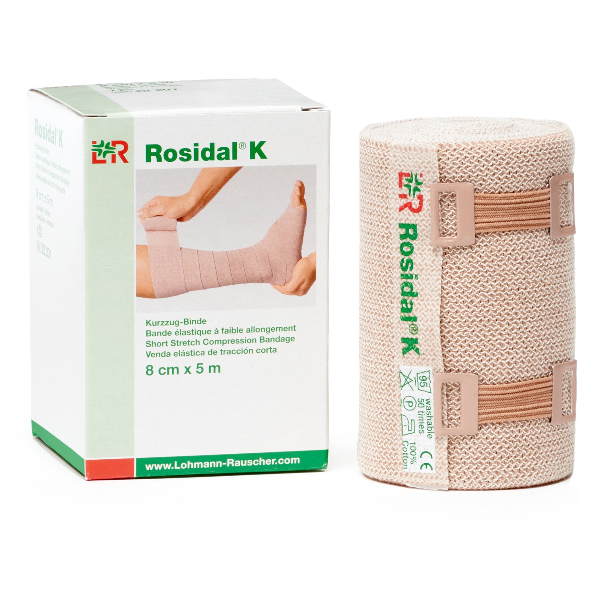 Rosidal® K Compression Bandage, 8 Centimeter x 5 Meter