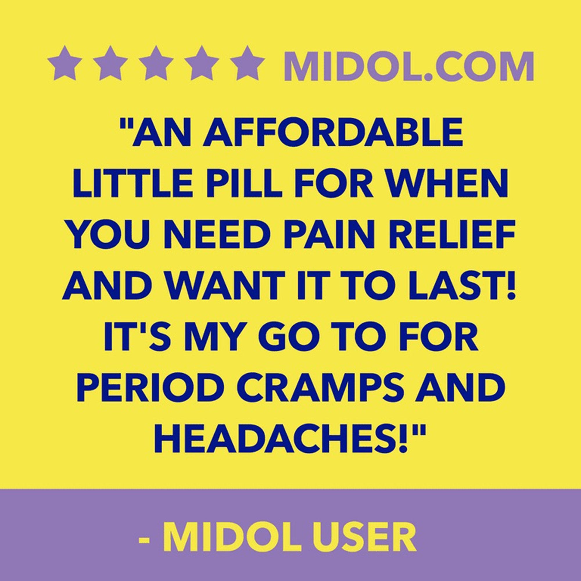 Midol Long Lasting Relief Caplets (1 Unit)