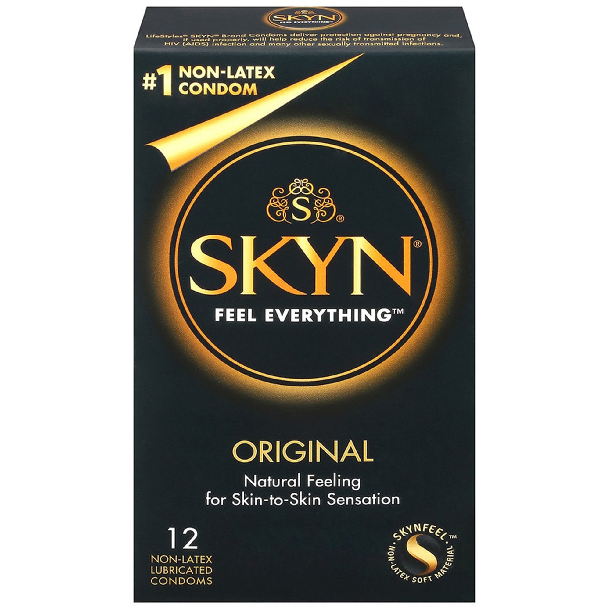 Lifestyles® Skyn® Polyisoprene Lubricated Condom (12 Units)