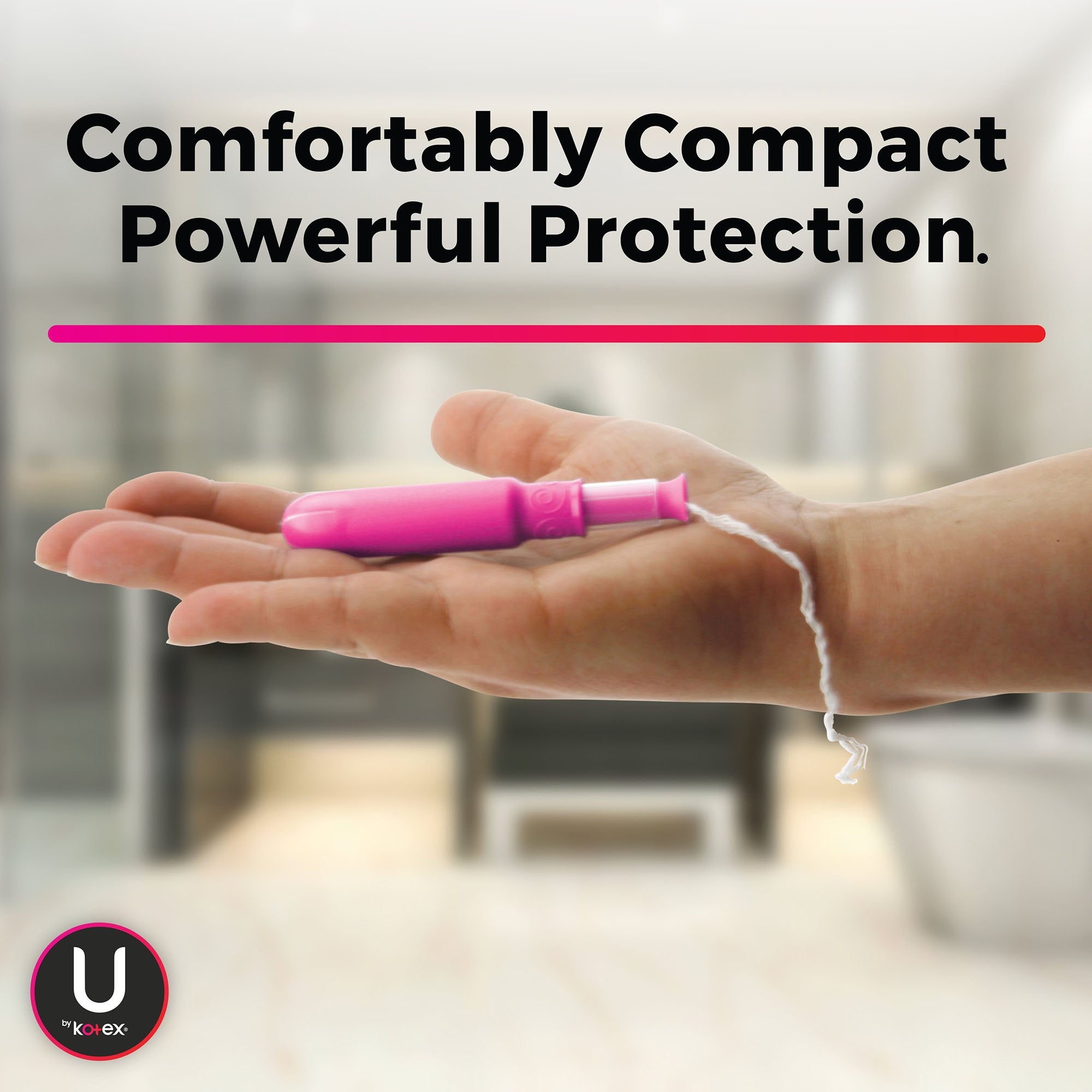Tampon U By Kotex® Click® Super Absorbency Plastic Applicator Individually Wrapped - image 2