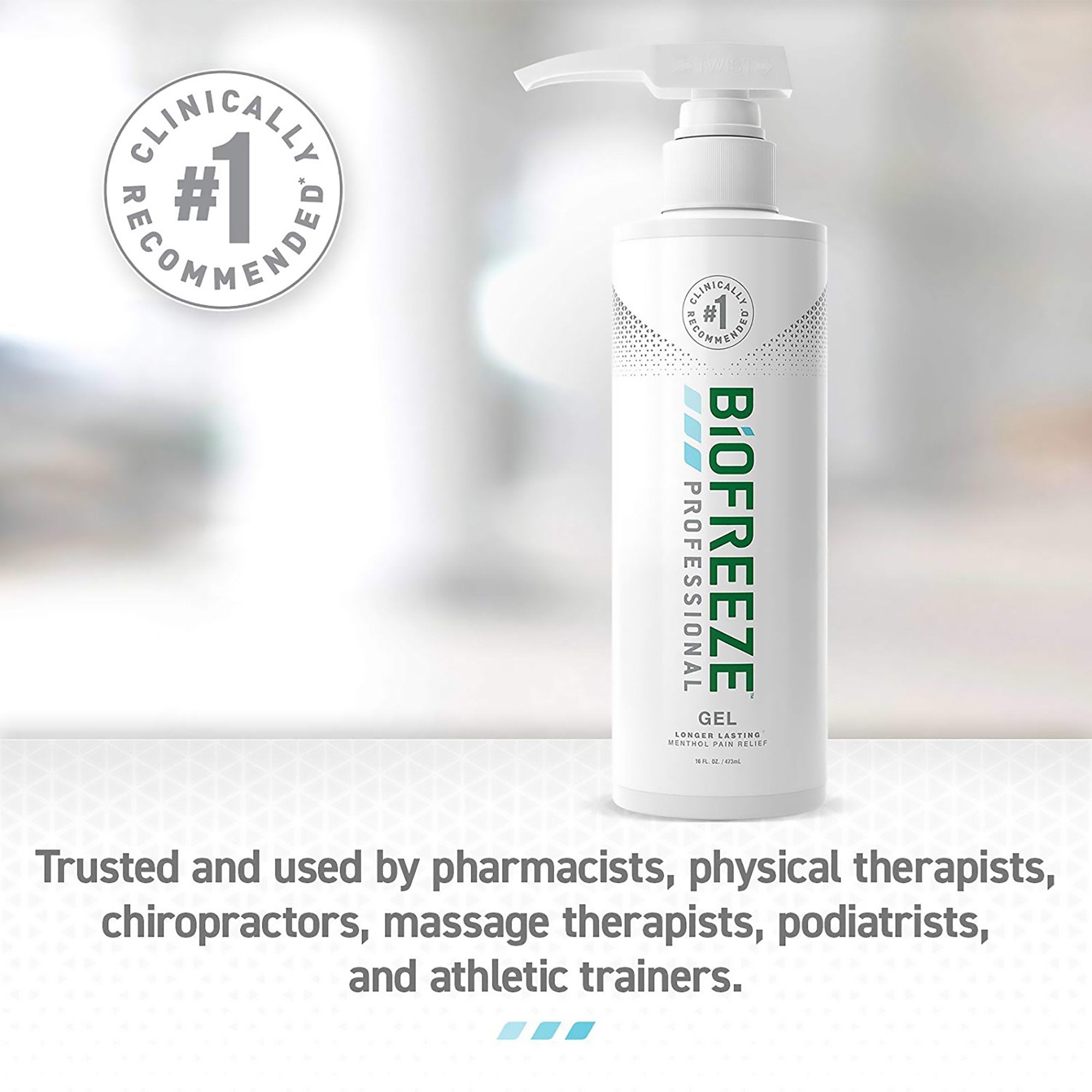 Biofreeze® Professional Pain Relieving Gel, 16 oz. (1 Unit)