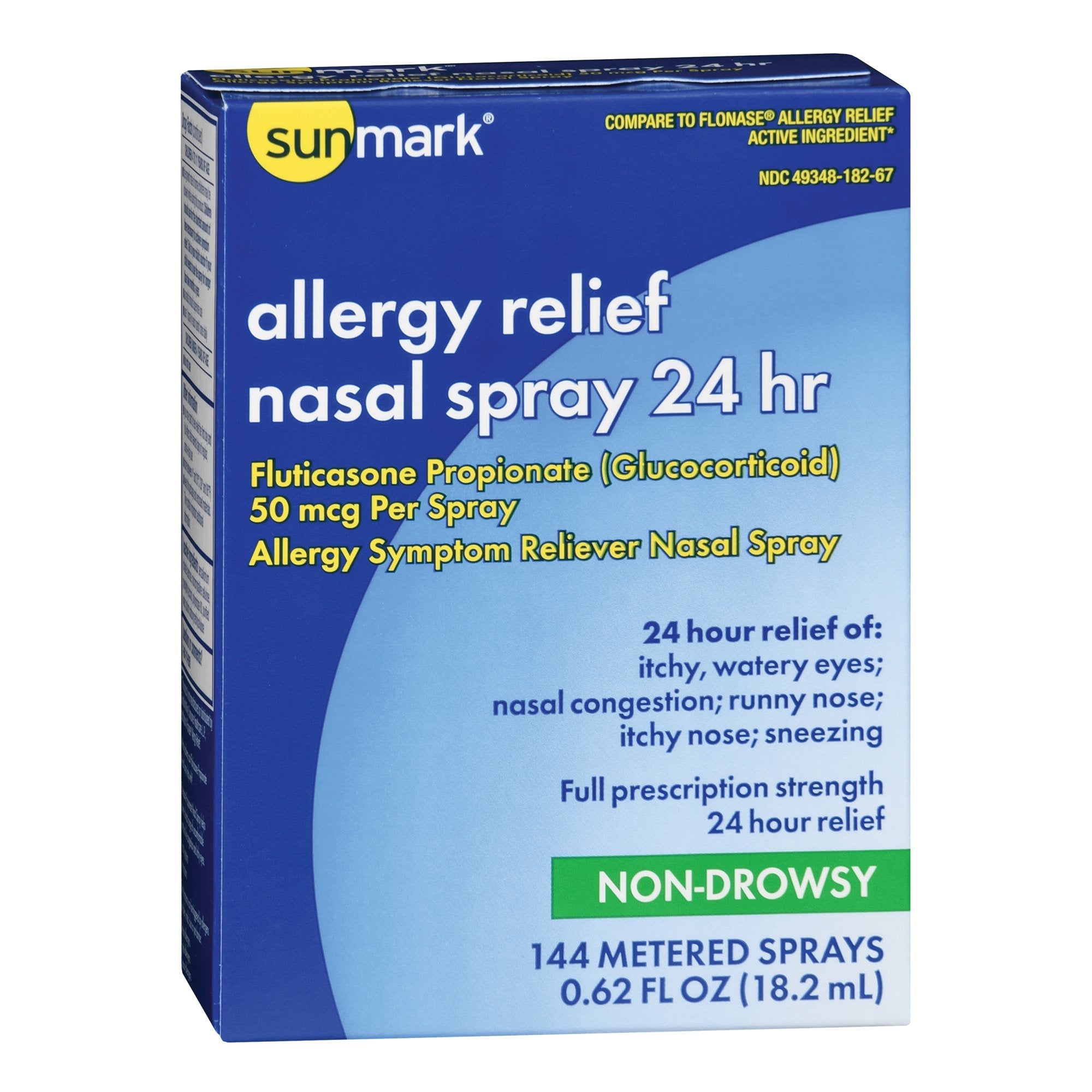 sunmark® 24 Hour Fluticasone Propionate Allergy Relief, 0.62 fl. oz. (1 Unit)